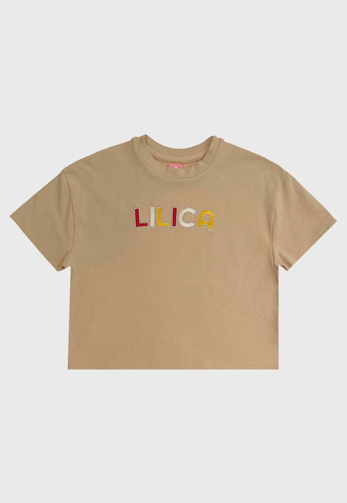 Infantil - Blusa Lilica Ripilica Estampa Lilica Colorida Bege