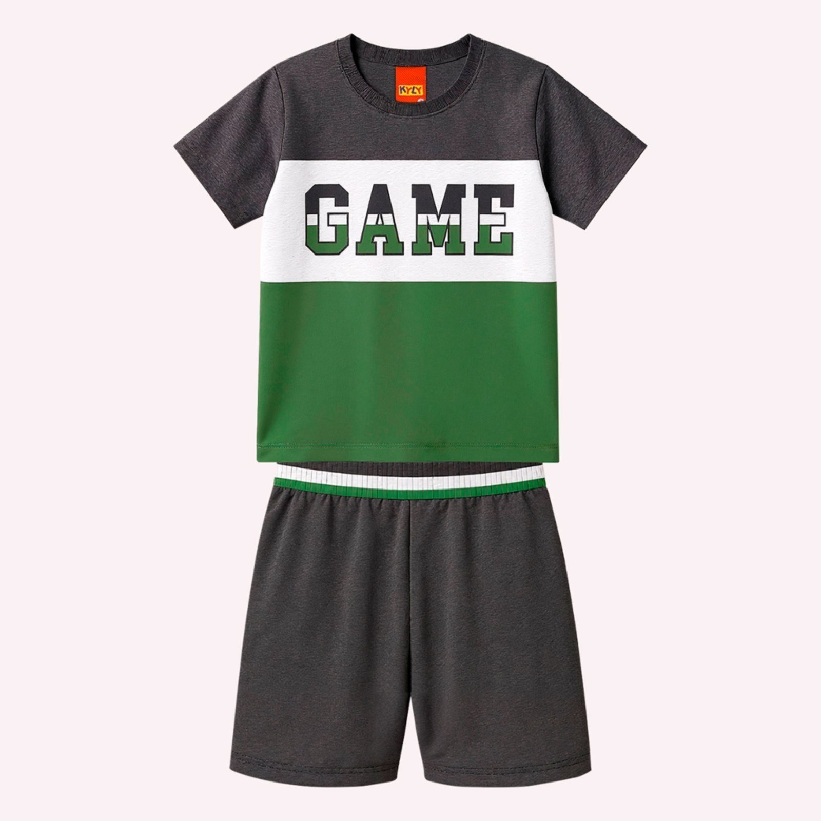 Infantil - Conjunto Lettering Menino Kyly