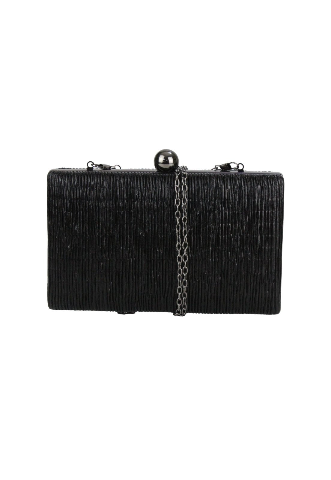 Bolsa Clutch Nua Duza Quadrada Festa Preto