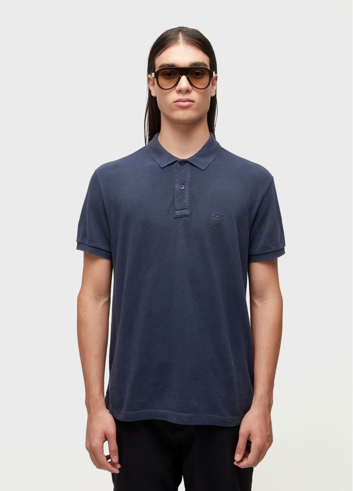 Polo brasão embossed color OSKLEN