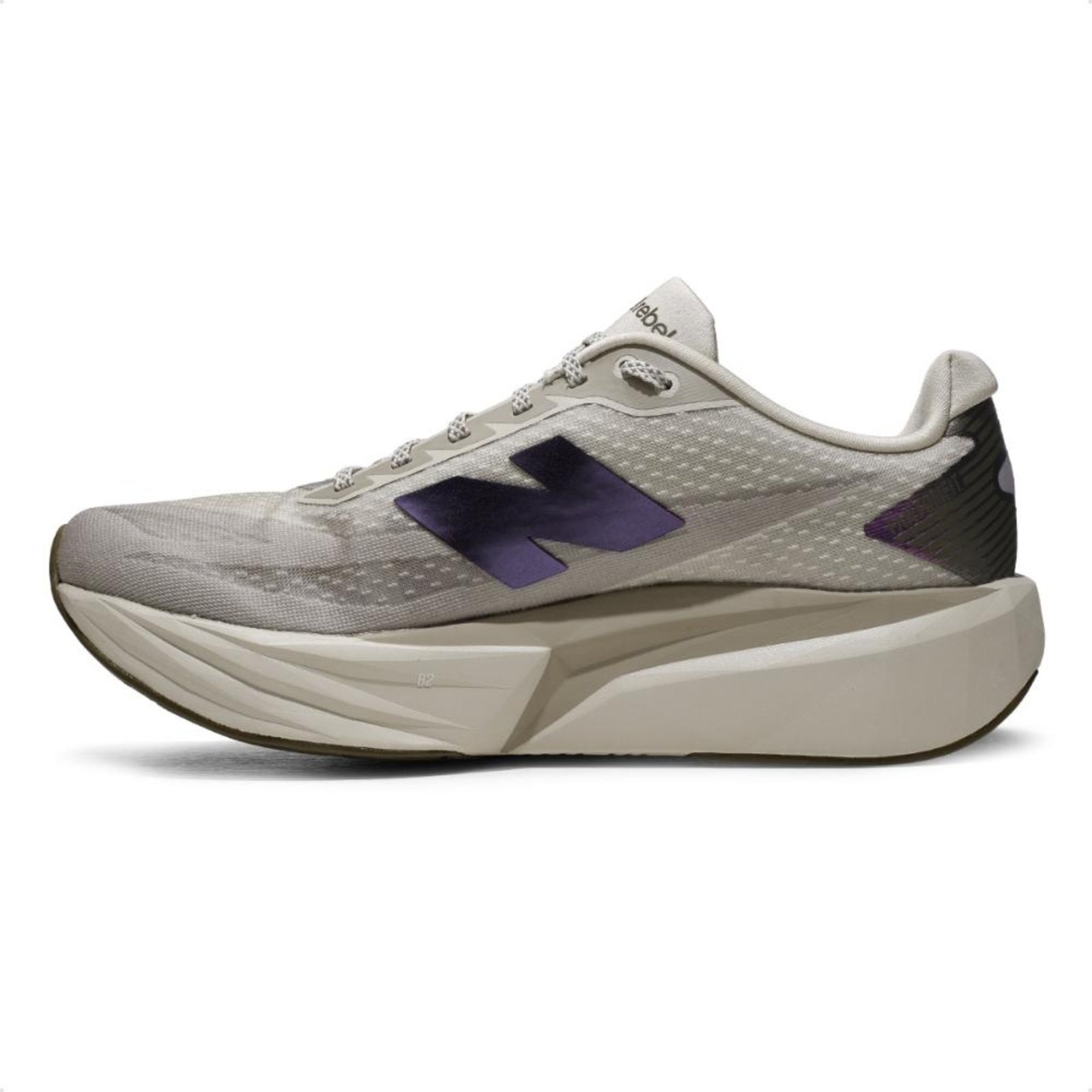 Vista 3 Tenis New Balance Fuelcell Rebel V5 Masculino roxo New Balance roxo