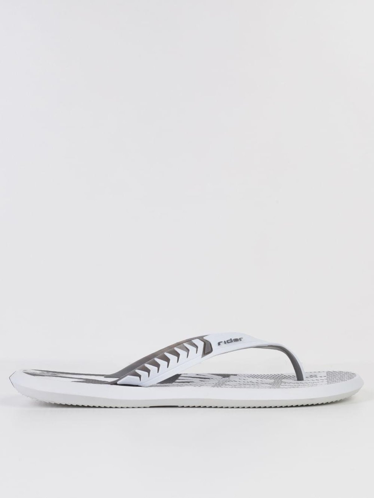 Chinelo Rider Masculino BRANCO/CINZA