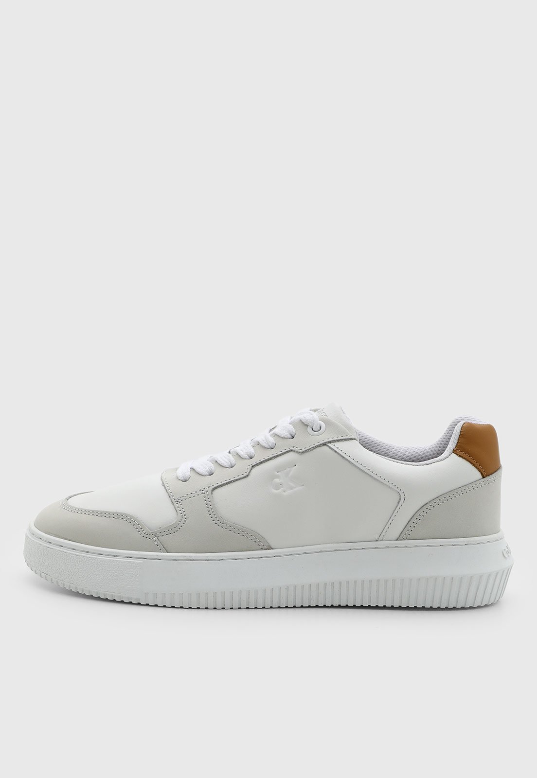 Tênis Masculino Calvin Klein Chunky Layers Branco