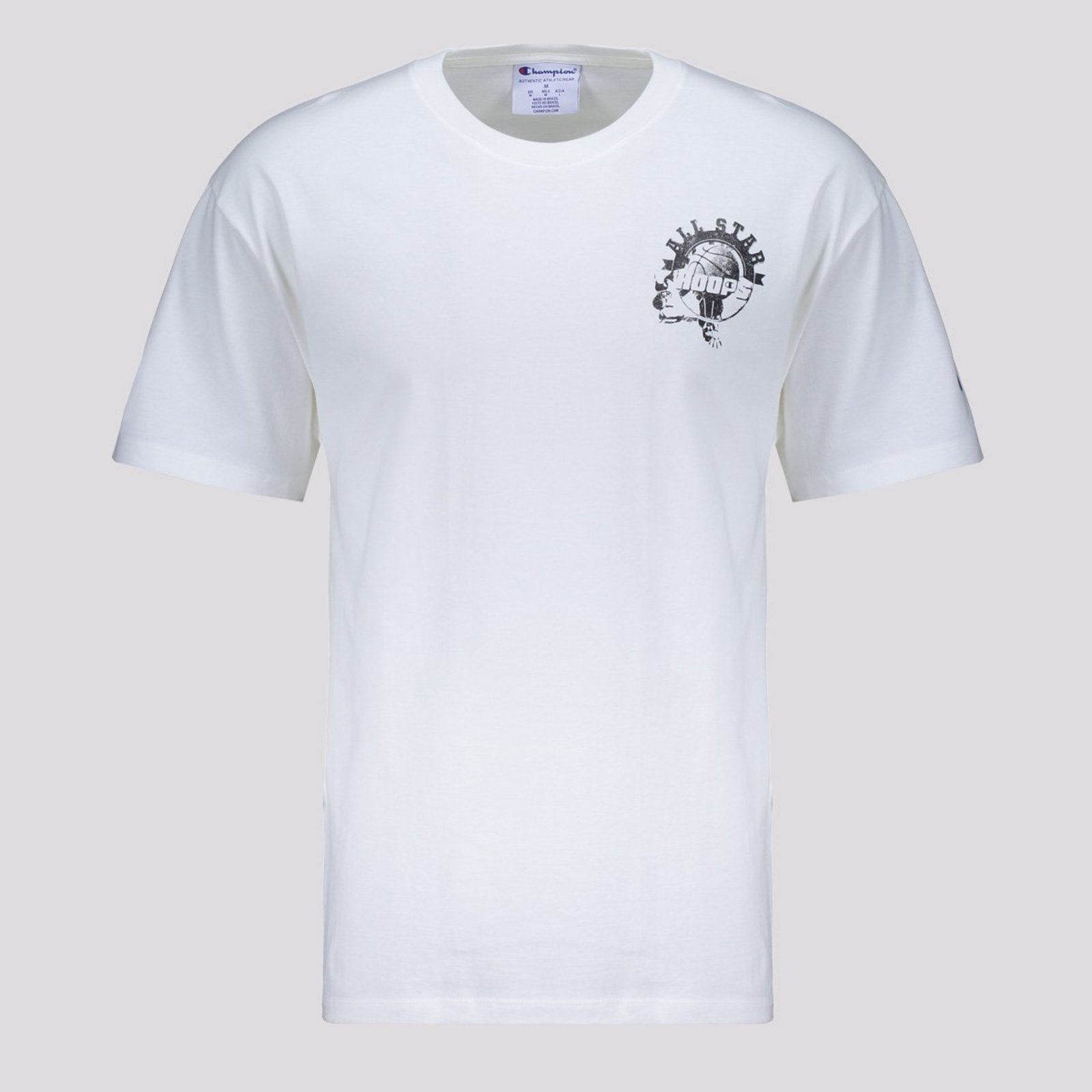 Camiseta Champion Hoops Off White