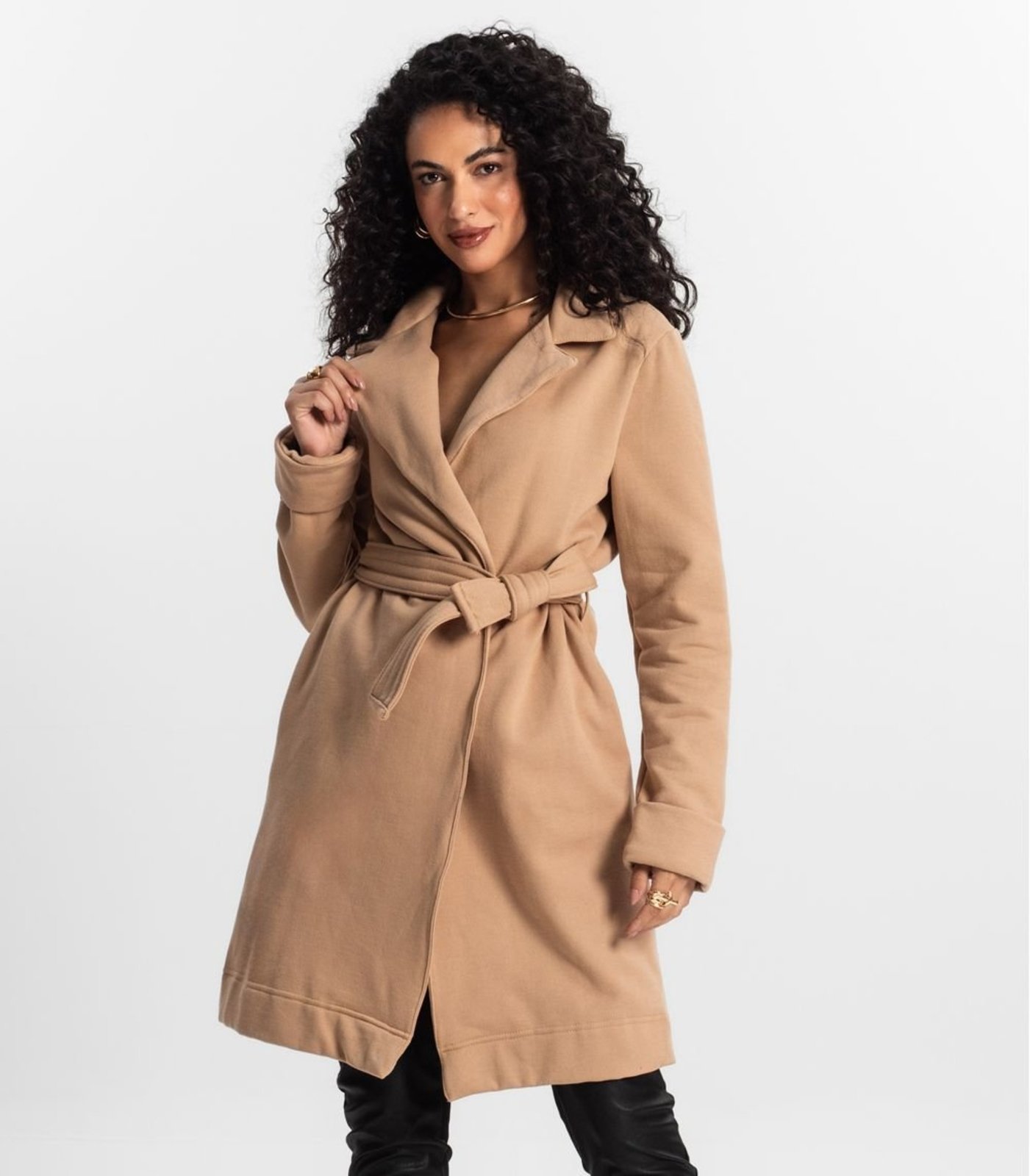 Trench Coat Feminino Rovitex Marrom Trench Coat Feminino Rovitex Marrom