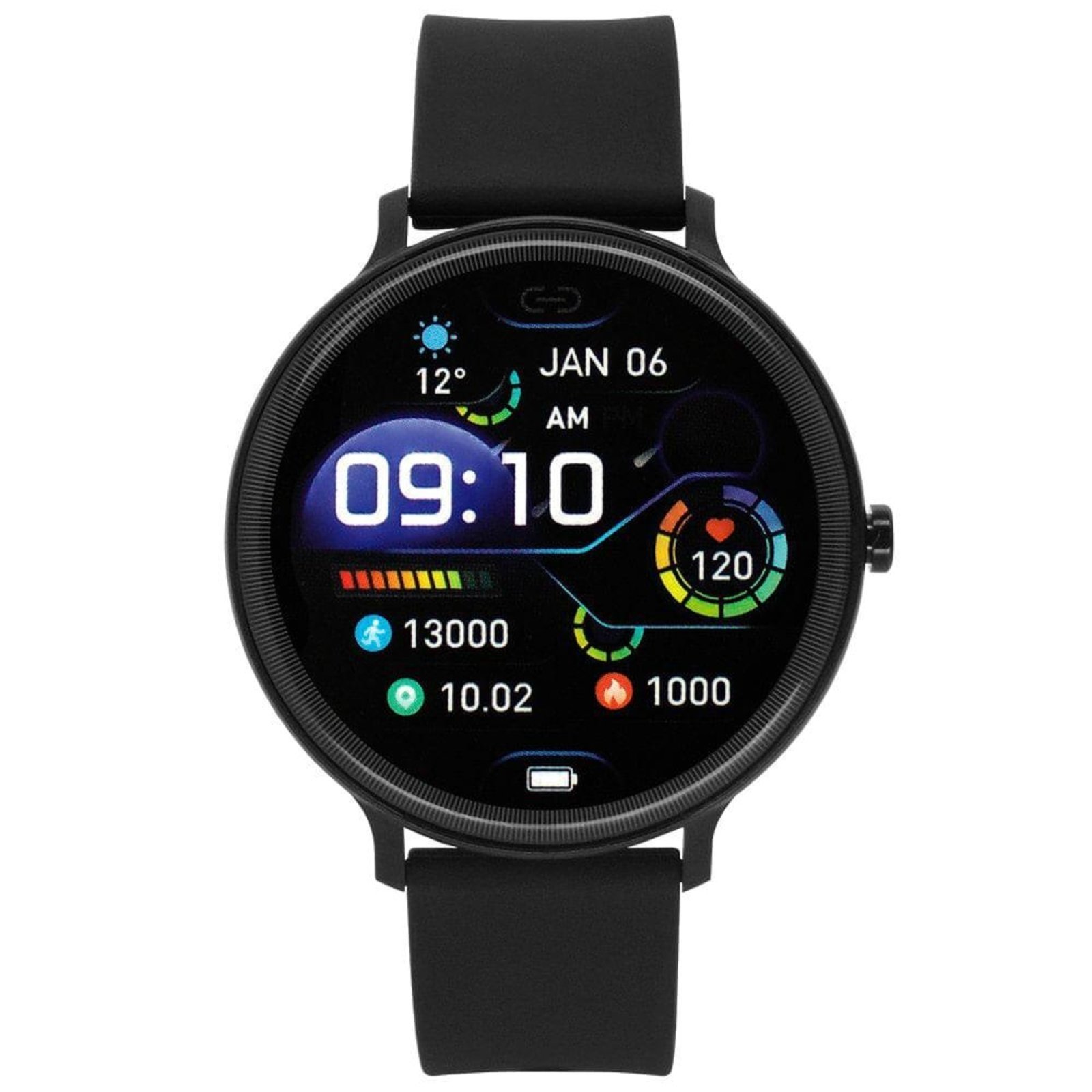 Relógio Unissex SmartWatch Tuguir Preto TGS36000 Preto