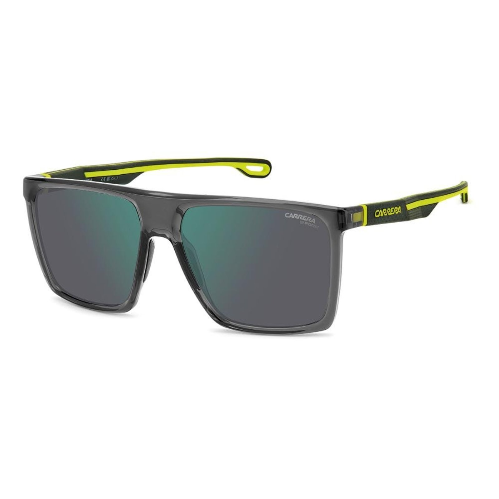 Óculos de Sol Masculino Carrera 4019S Grey Yellow Fluor