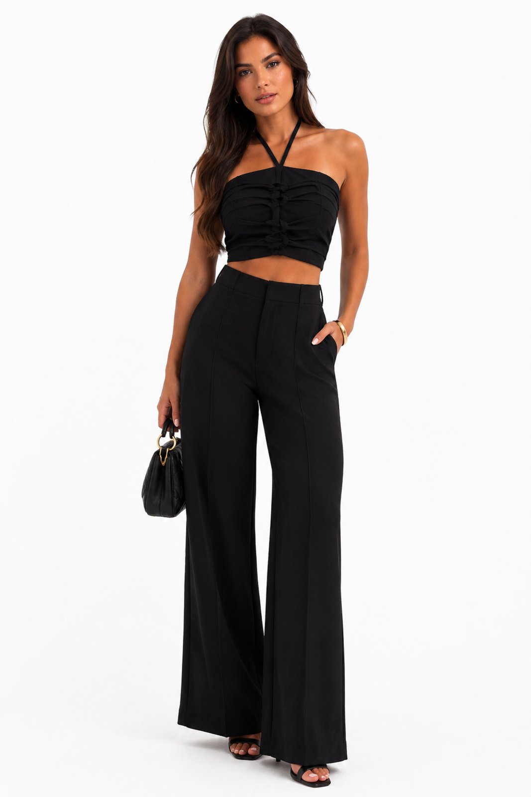 Conjunto Feminino D Bell Outlet Fashion Preto