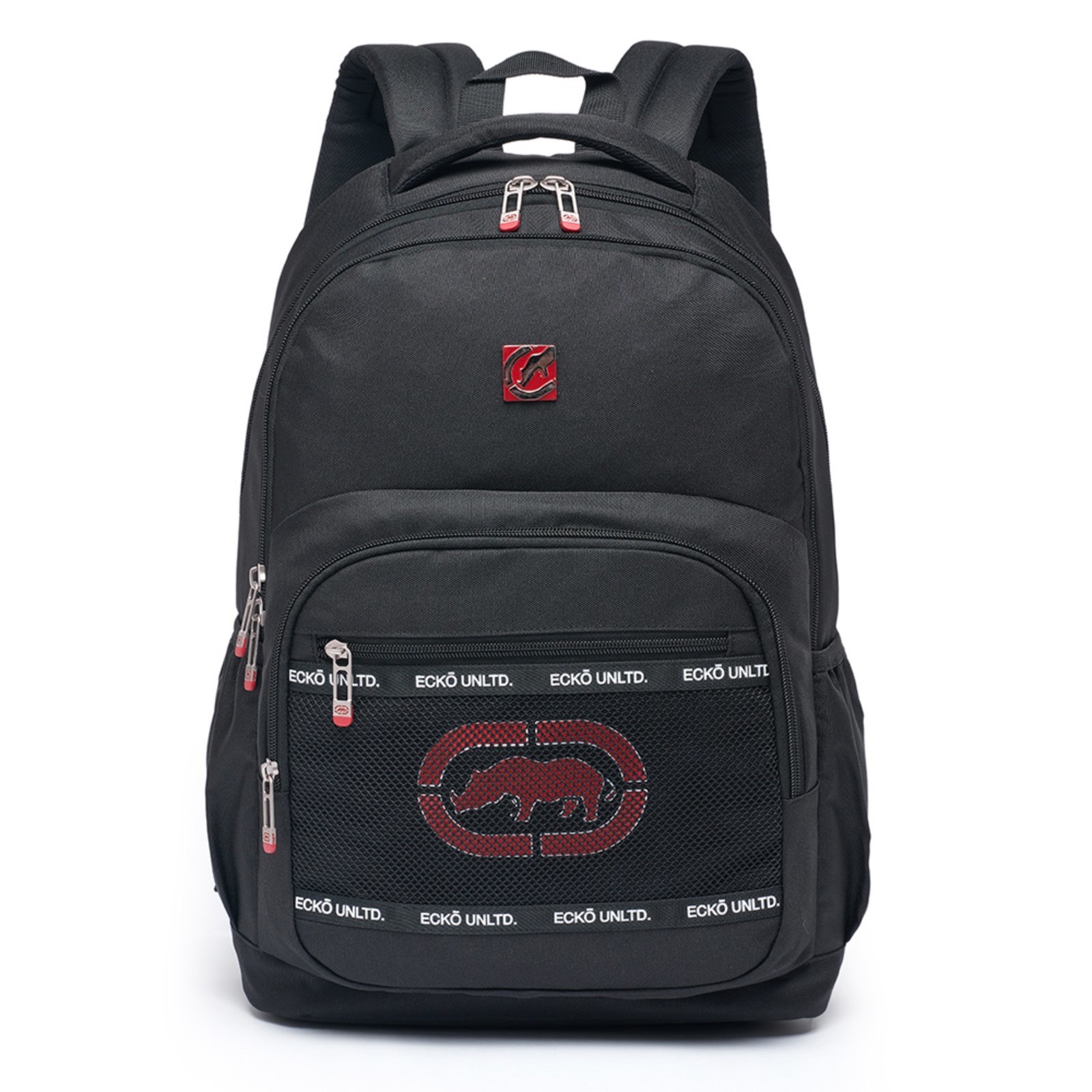 Mochila Masculina Grande Espaçosa Reforçada Moderna Preta 01 PRETO