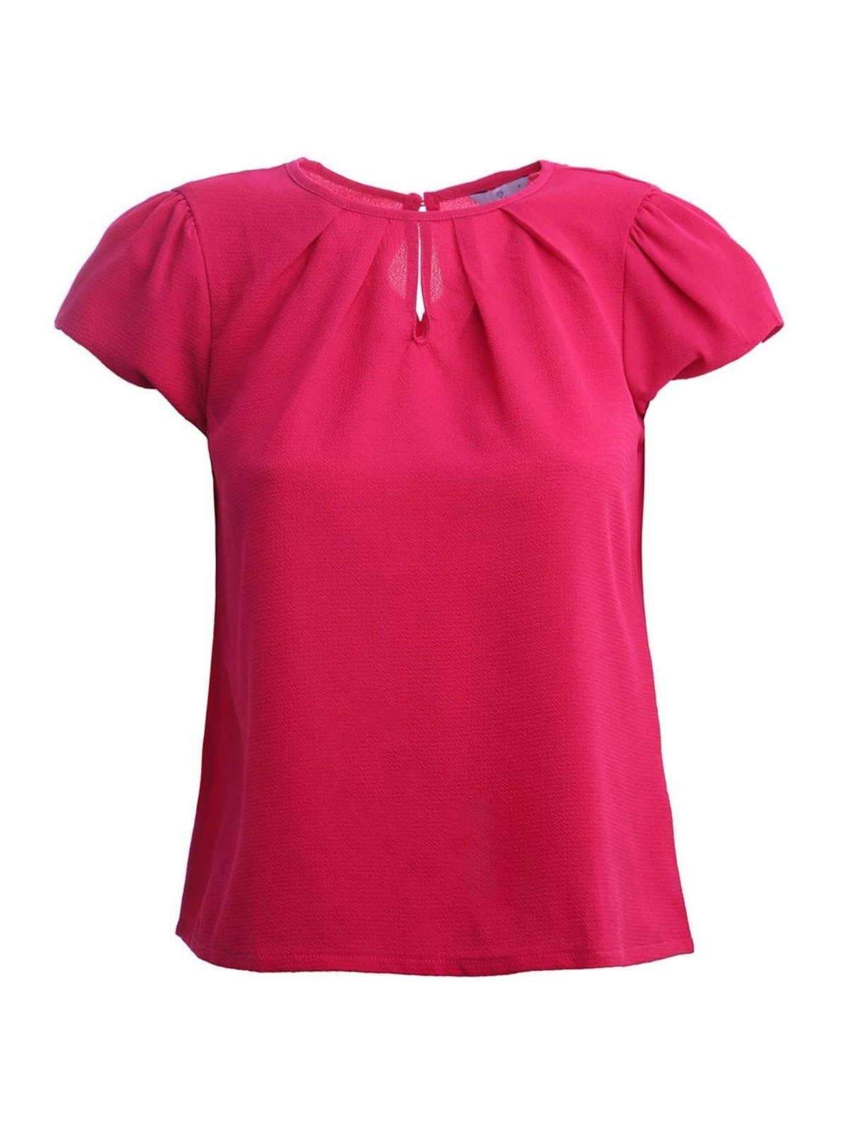 Vista 2 Blusa Manga Curta Autentique Feminina Pink rosa pink Autentique rosa pink