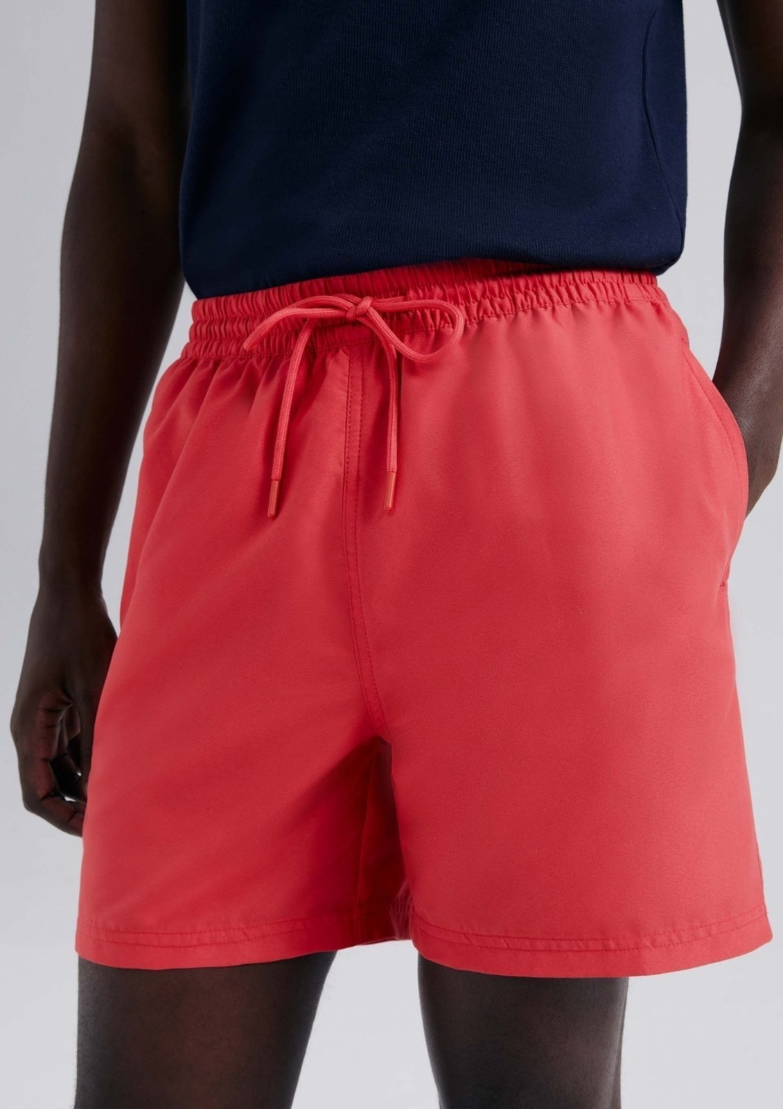 Vista 3 Shorts Praia Básico Masculino Hering cinza Hering cinza