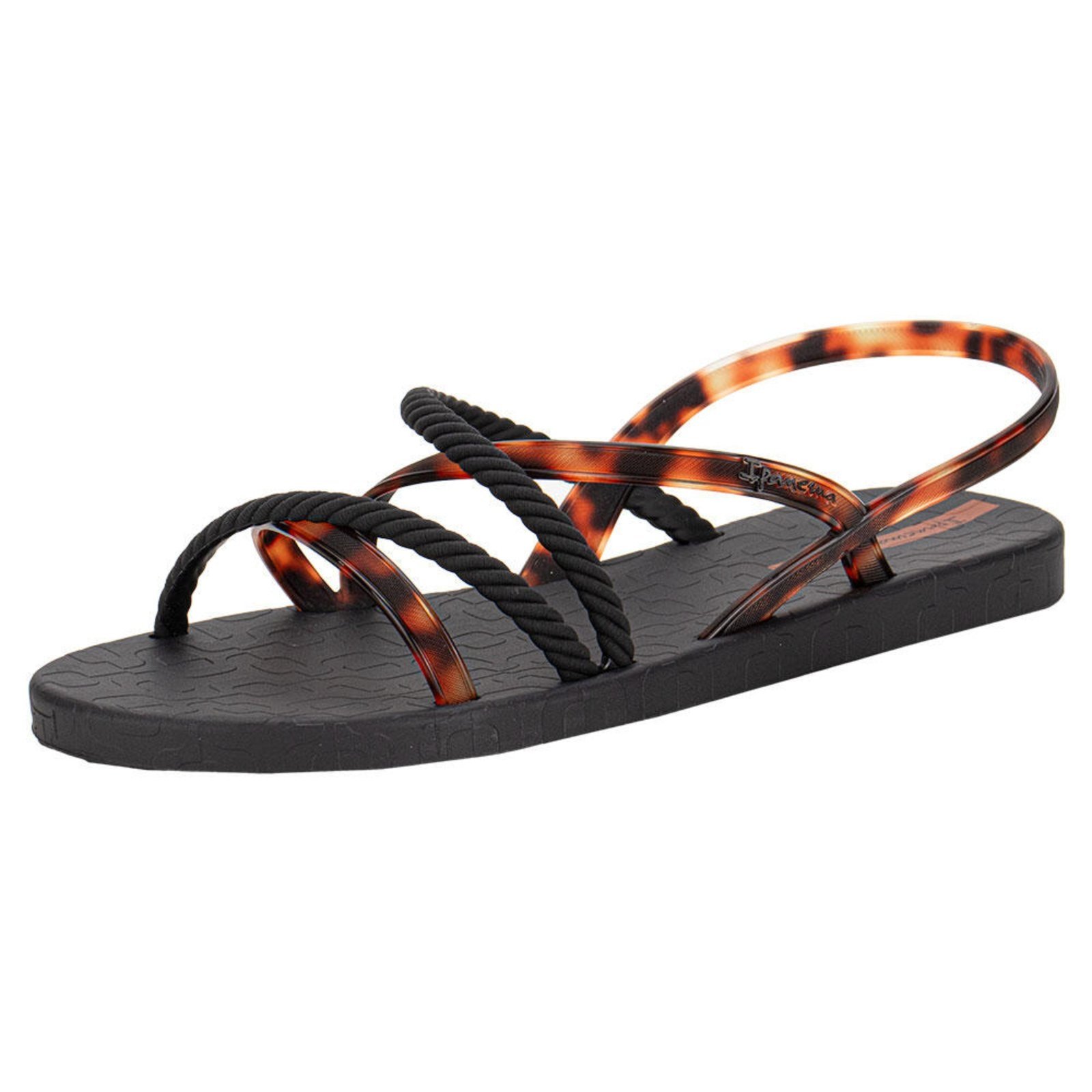 Sandália Feminina Flat Diversa Verão Ipanema 27375 3297375 Preto