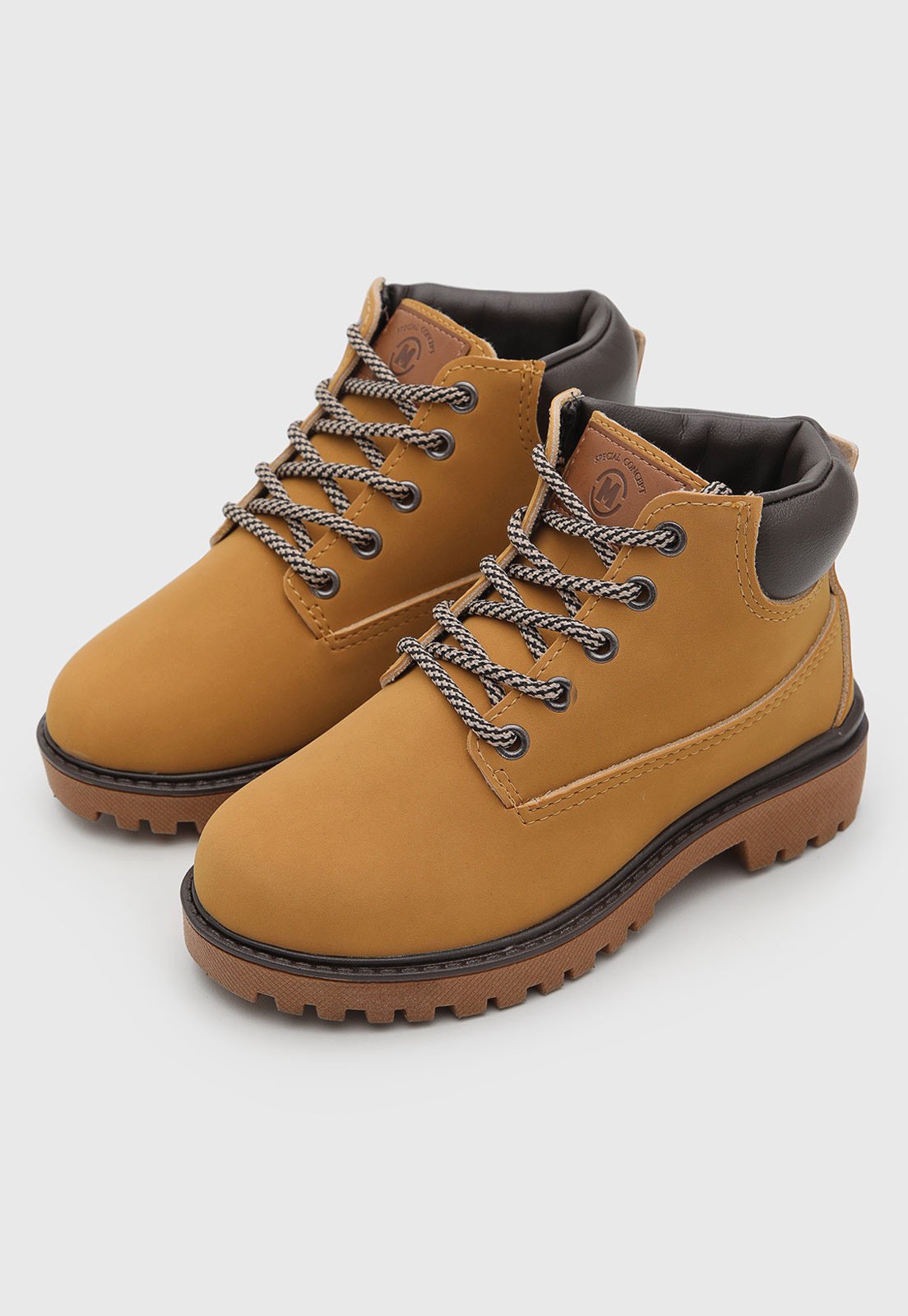 Infantil - Bota Molekinho Cano Médio Caramelo