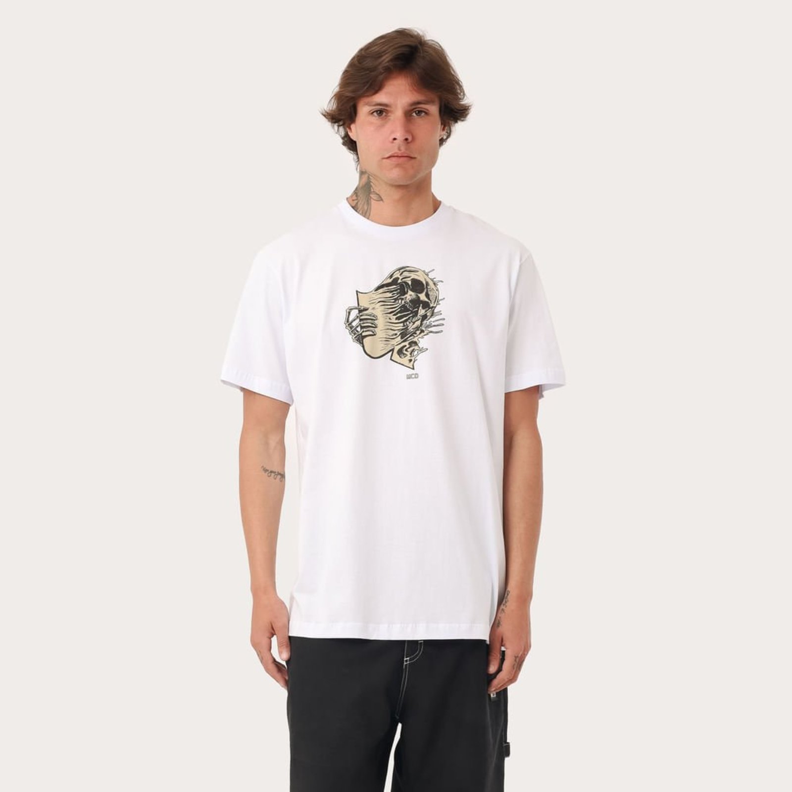 T-Shirt Mcd Regular BRANCO
