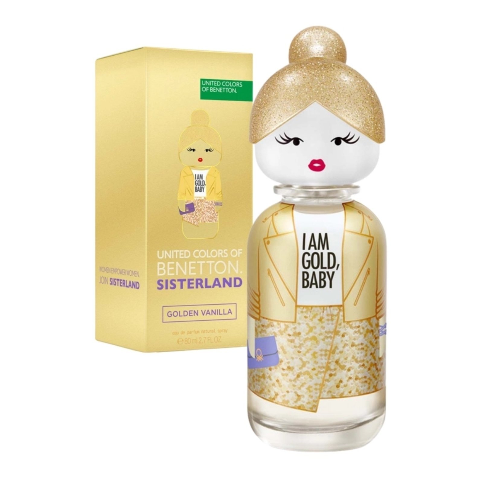 Benetton Sisterland Golden Vanilla Edp 80Ml
