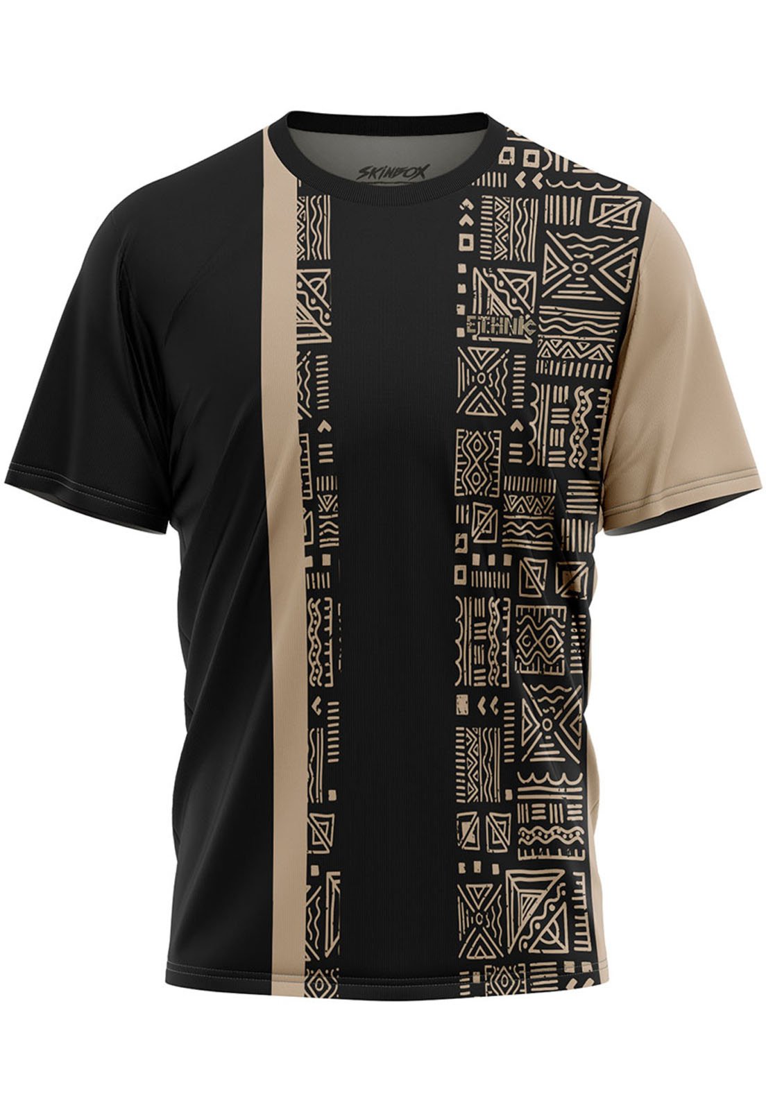 Camiseta Masculina Etnica Tribal Geometrica 3