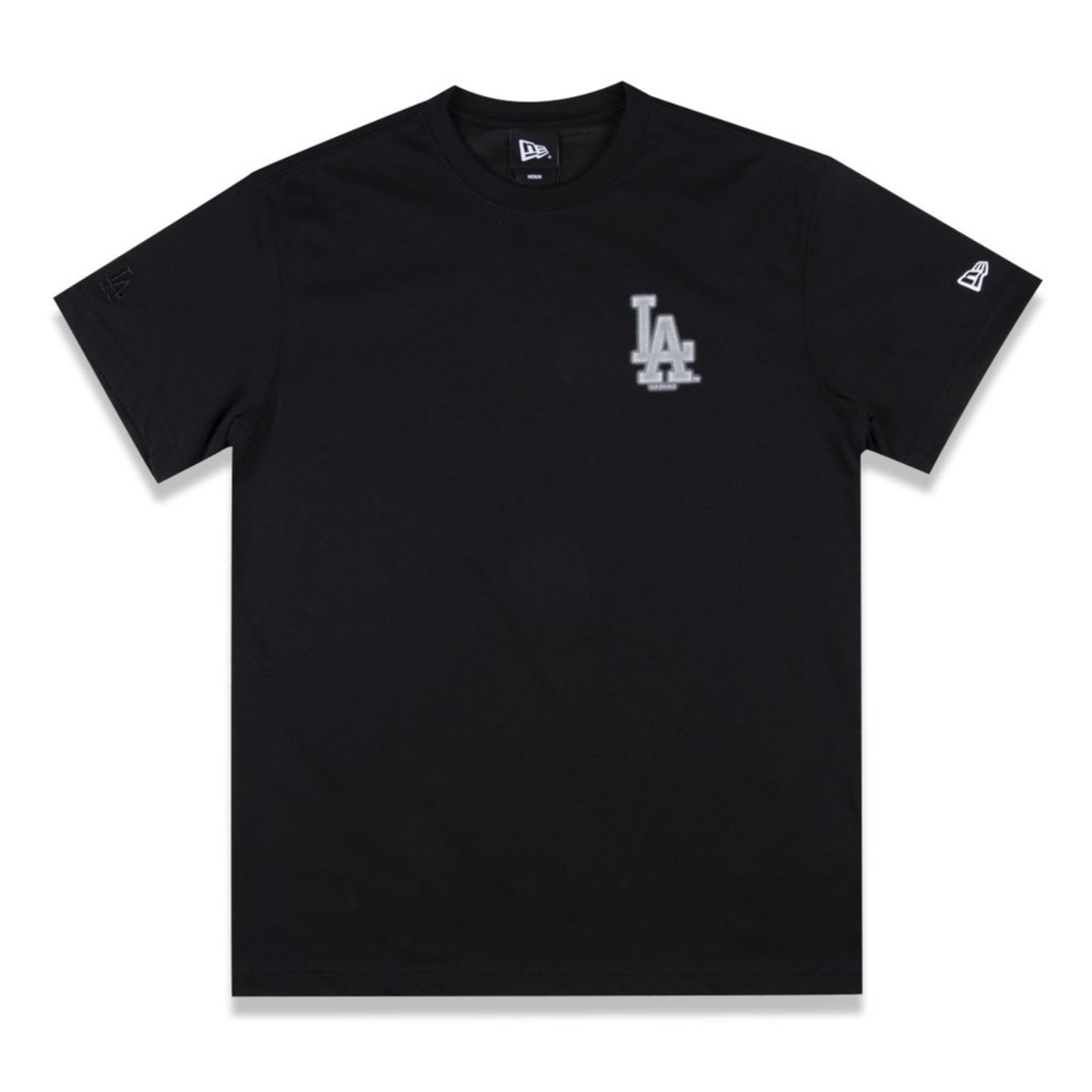 Camiseta New Era Lifestyle Los Angeles Dodgers MLB Preto