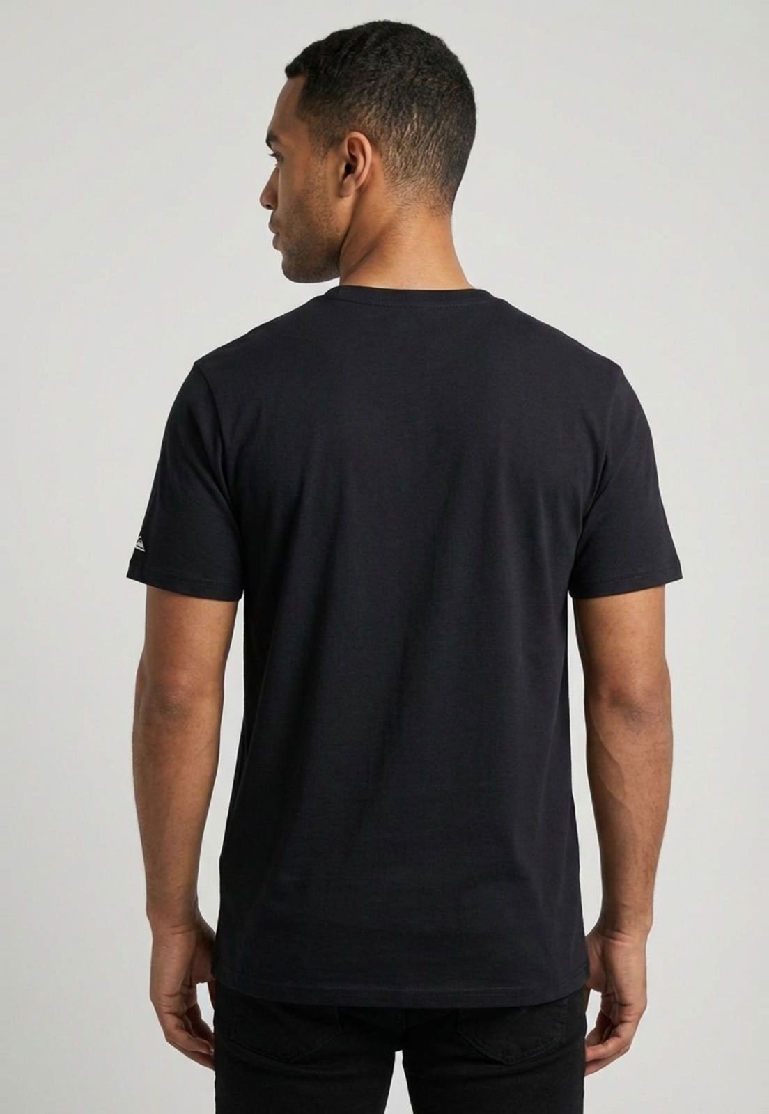 Camiseta Masculina Quiksilver New Lines Preta