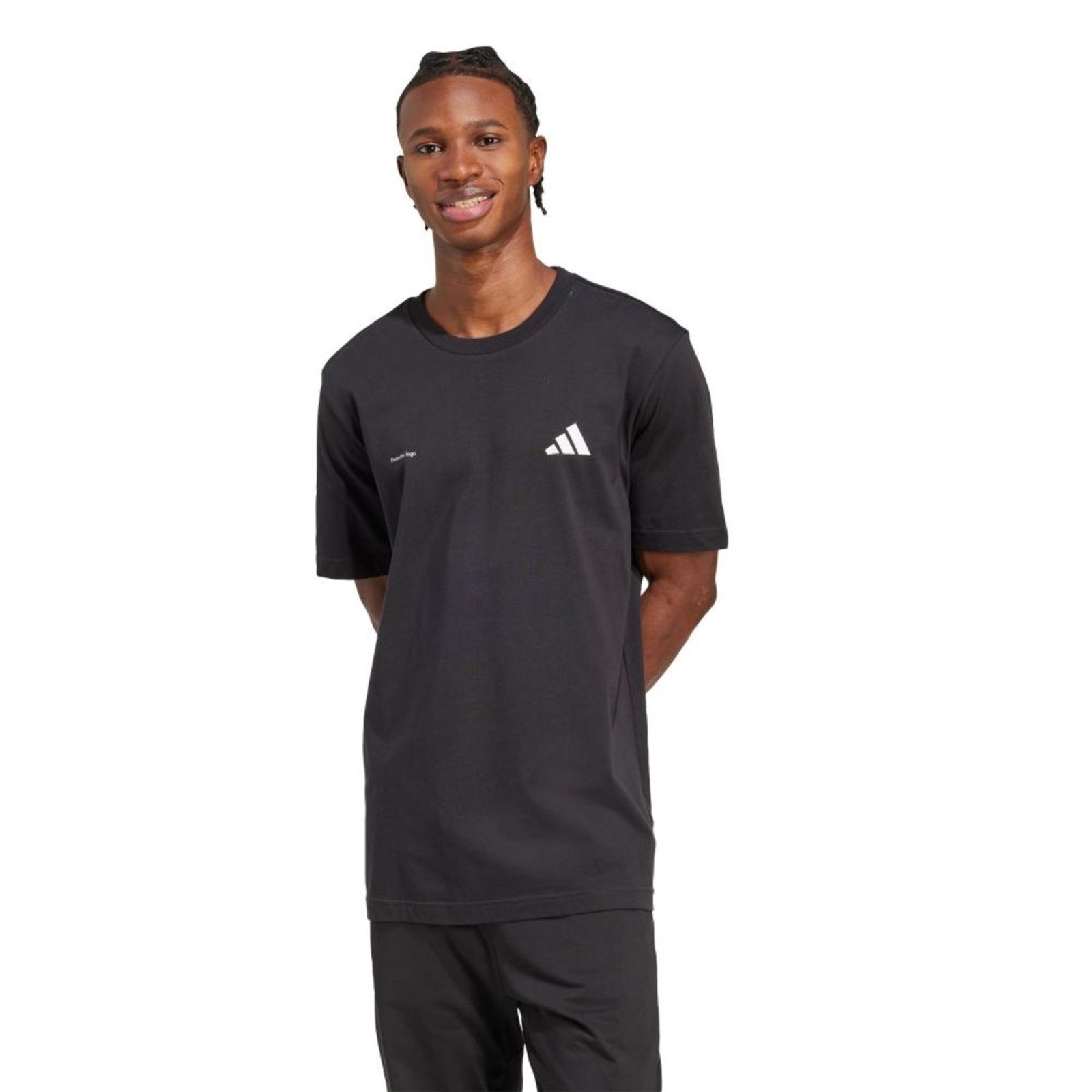 Lens Power Of Three Hoop Camiseta estampada adidas Sportswear Preto