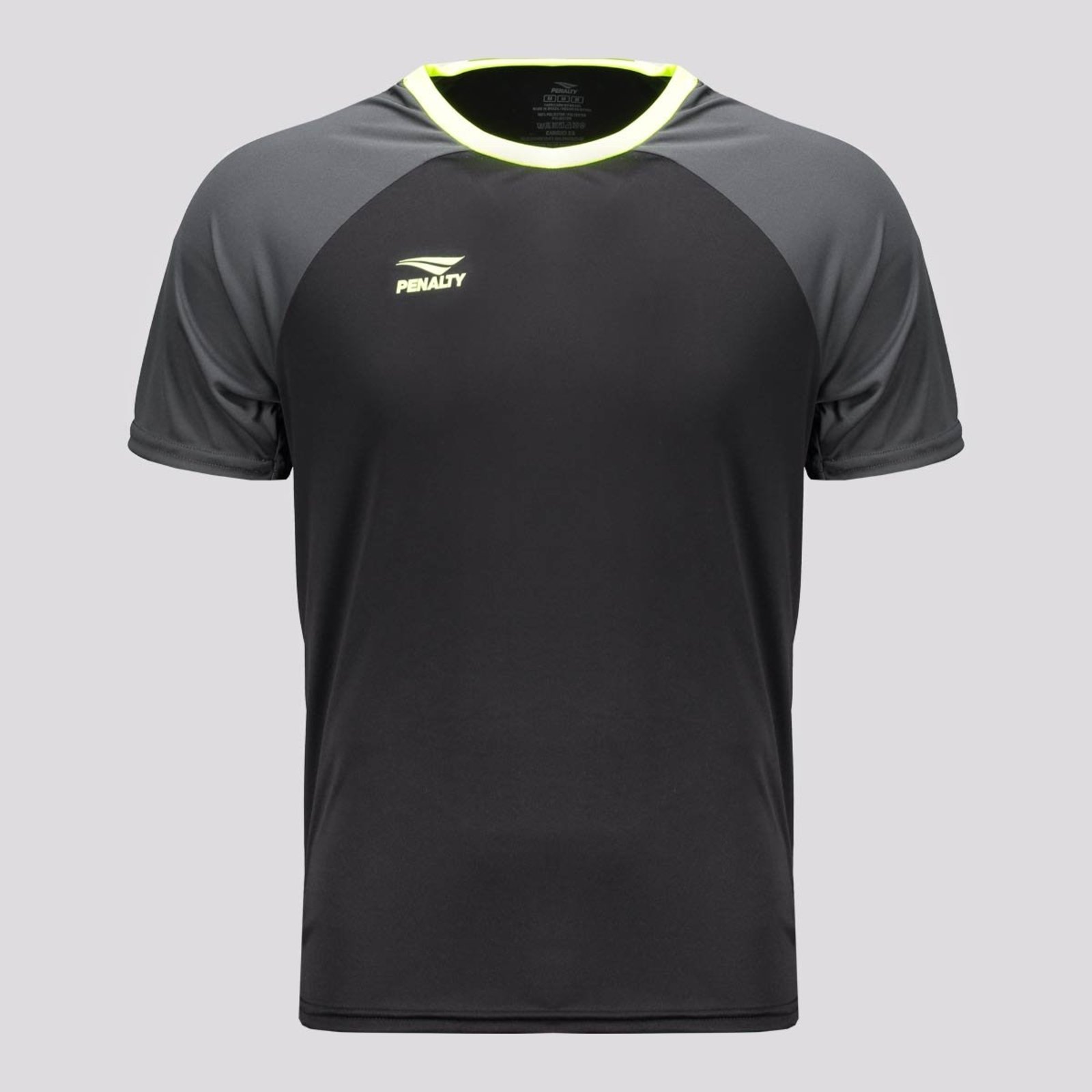 Camiseta Penalty Matis Class Preto e Cinza