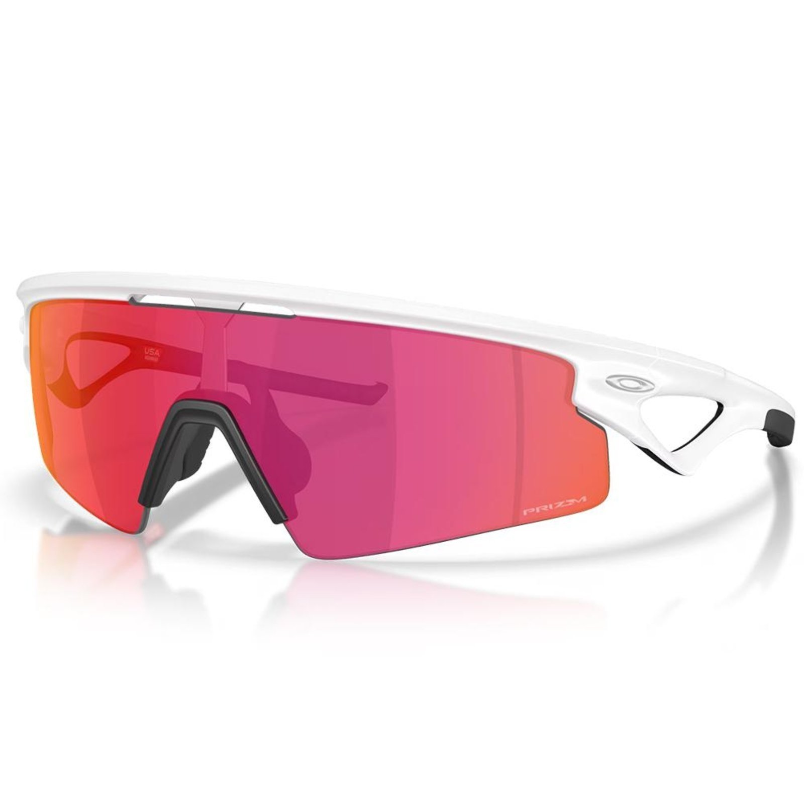 Óculos de Sol Oakley Sphaera Strike Matte White Prizm Field