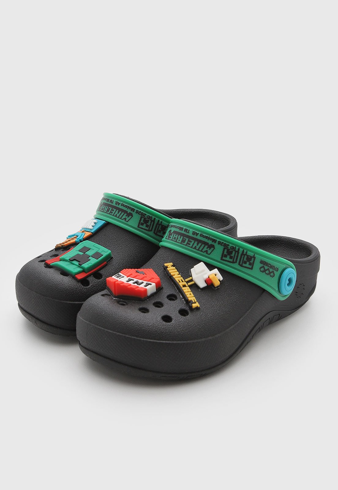 Infantil - Chinelo Grendene Minecraft Preto