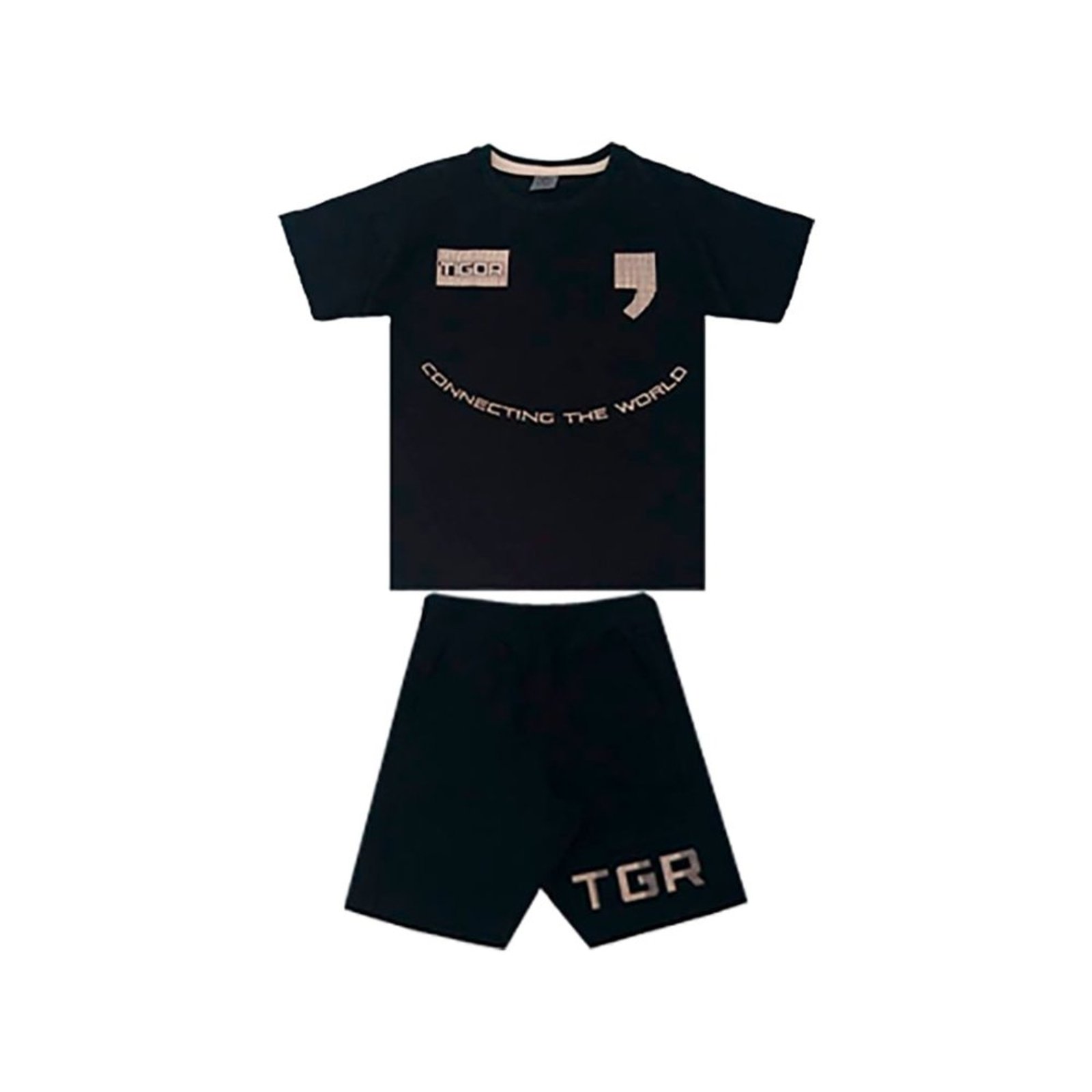 Infantil - Conjunto Curto Masculino Tigor T. Tigre