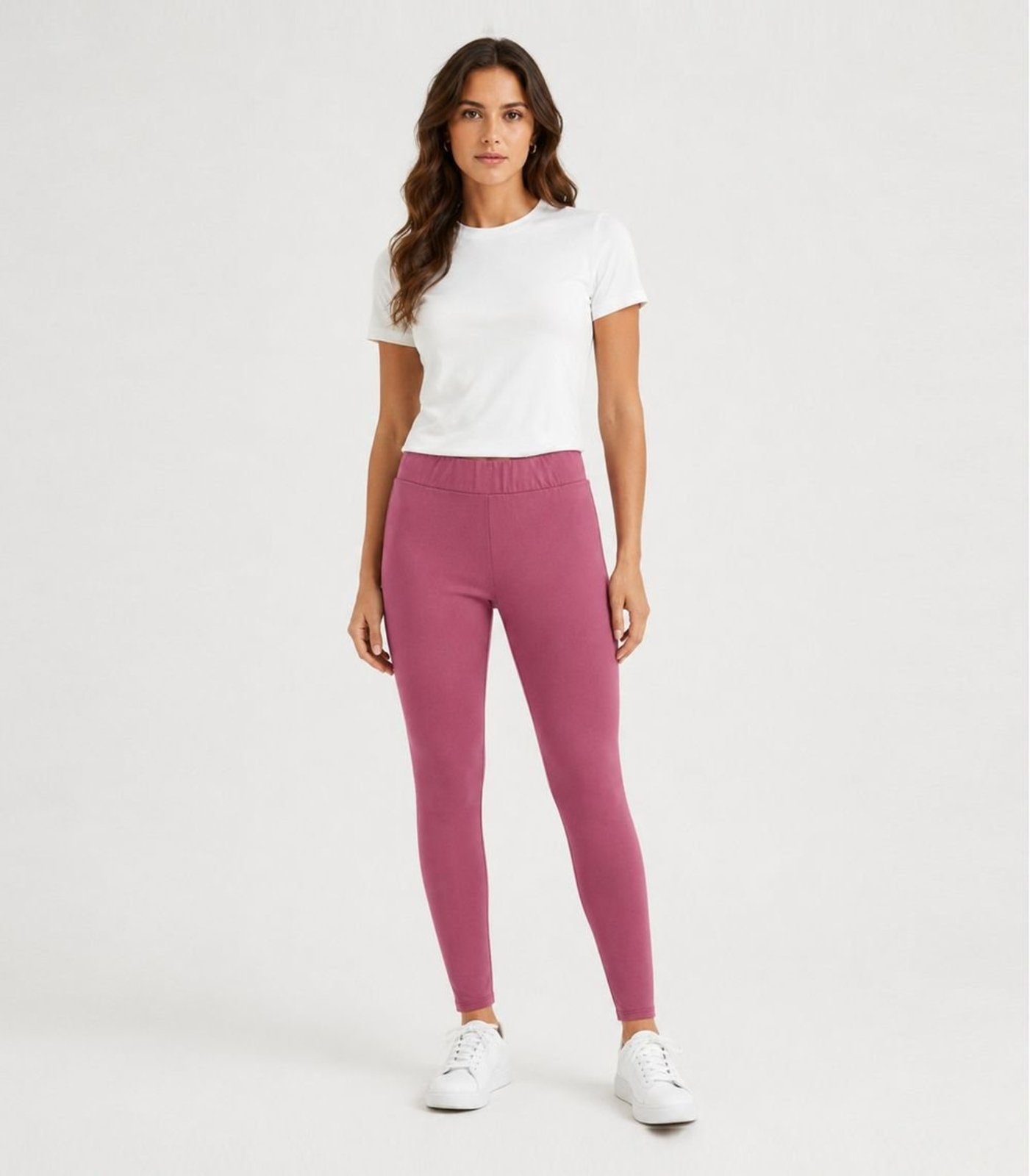 Legging Feminina Em Suplex Peluciado Infinita Cor Vermelho