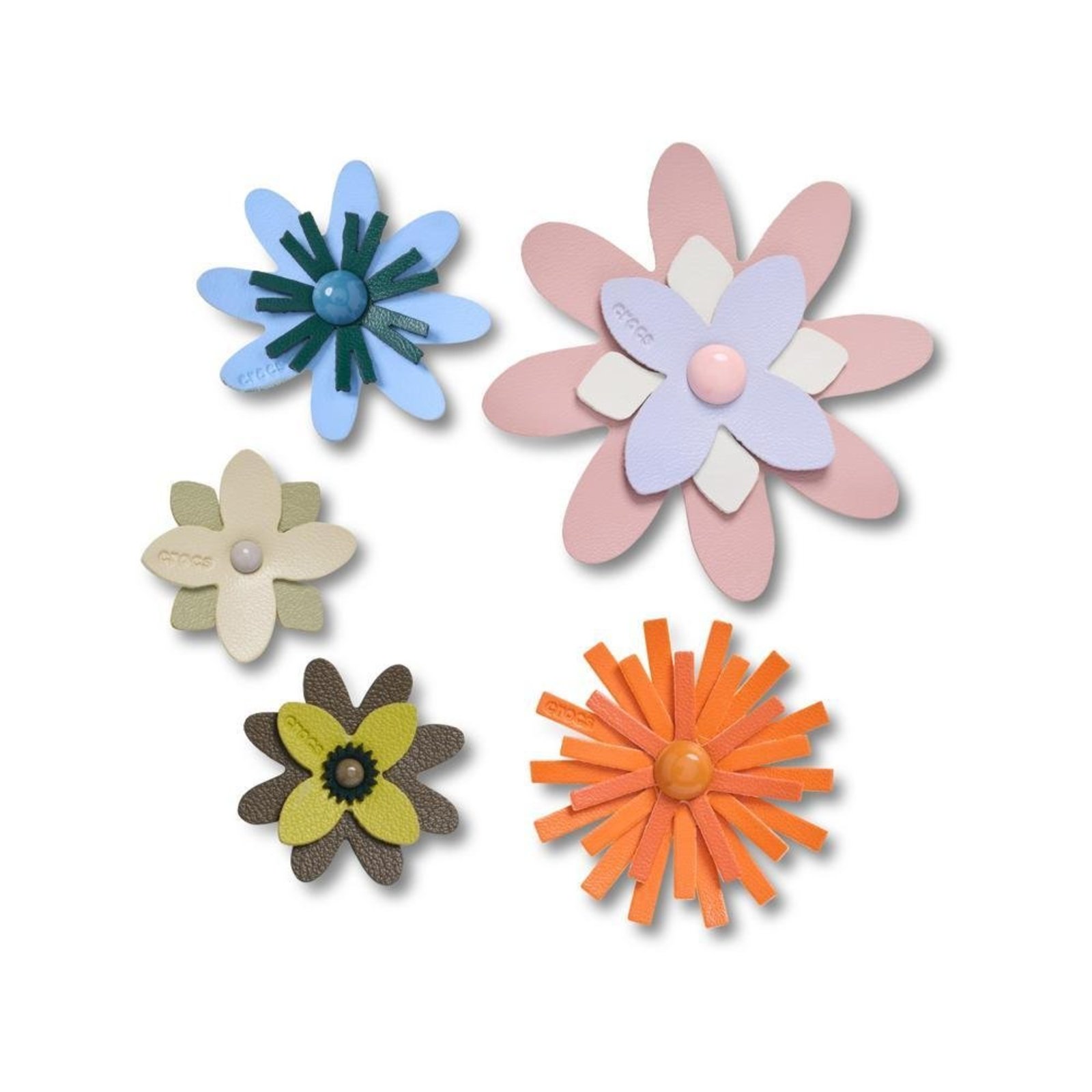 Infantil - Jibbitz™ Flores Sintéticas Pack Com 5 Peças Único Branco
