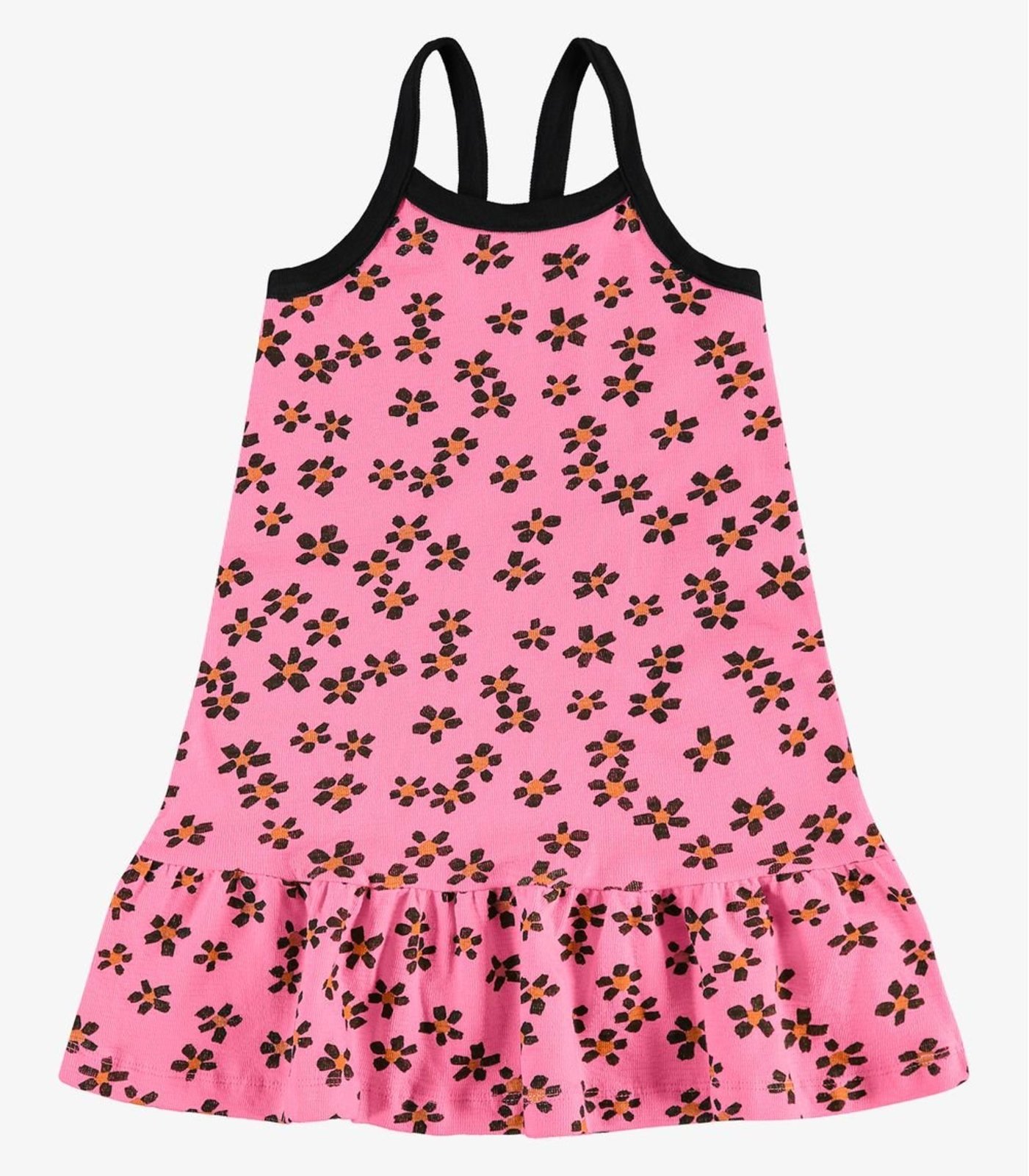 Infantil – Vestido em Malhão Fruit Rovi Rosa
