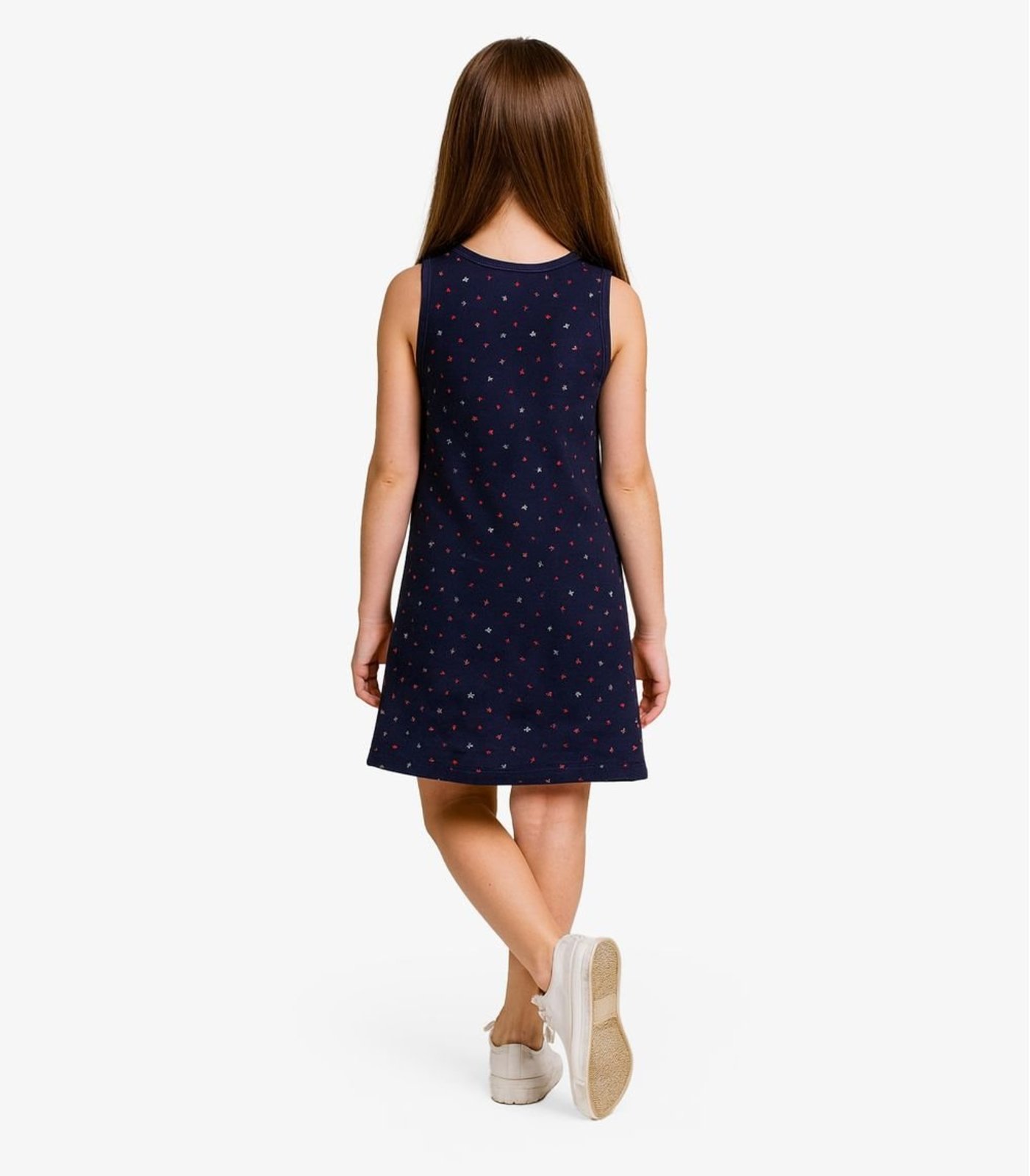 Vista 3 Infantil - Vestido Menina Select Rovitex Kids azul Rovitex Kids azul
