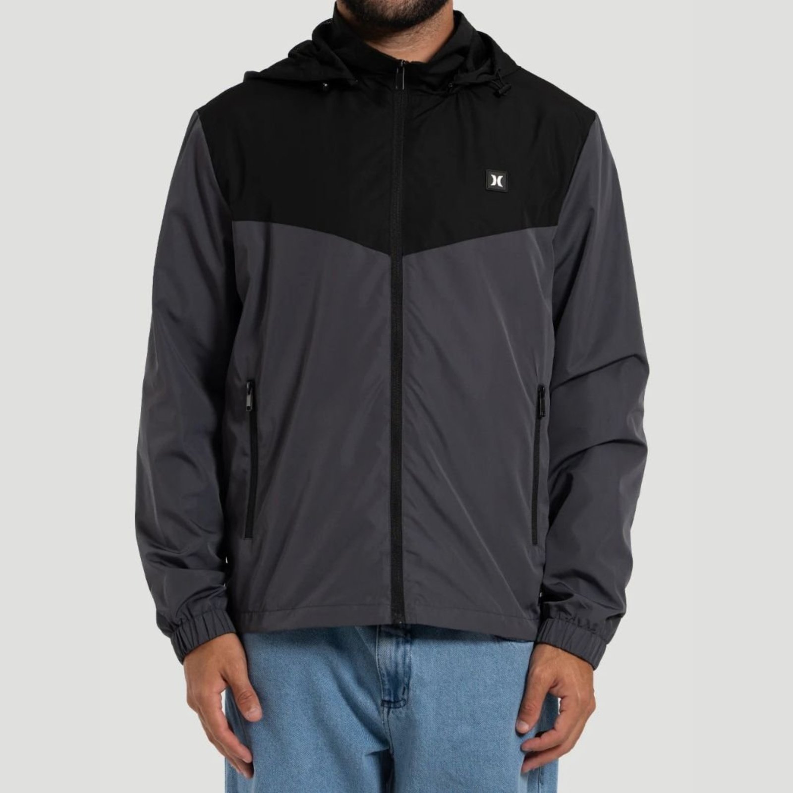 Jaqueta Hurley Windbreaker Liberty - PRETO