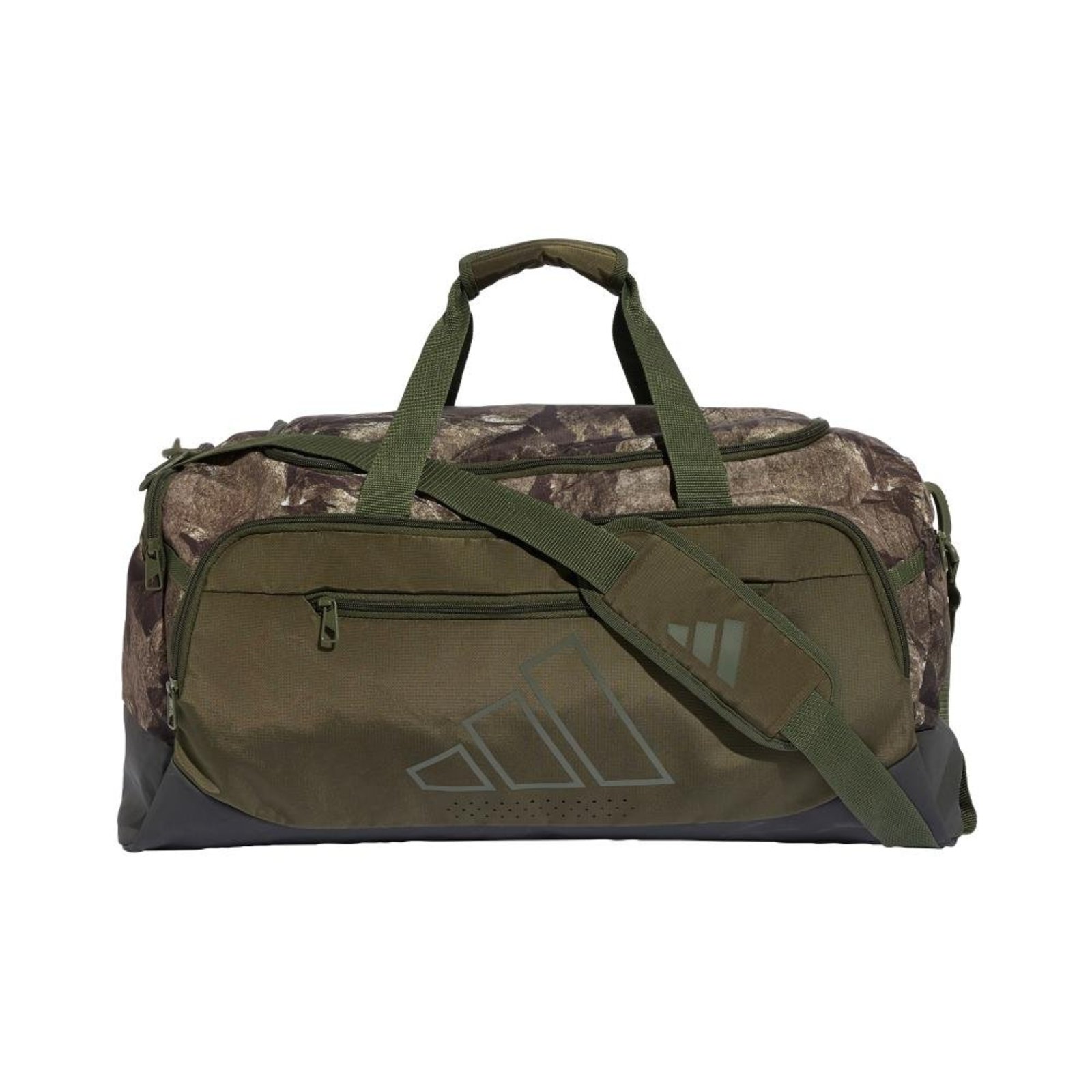 MALA DUFFLE ESTAMPADA TRAINING DEFENDER MÉDIA adidas Performance Verde