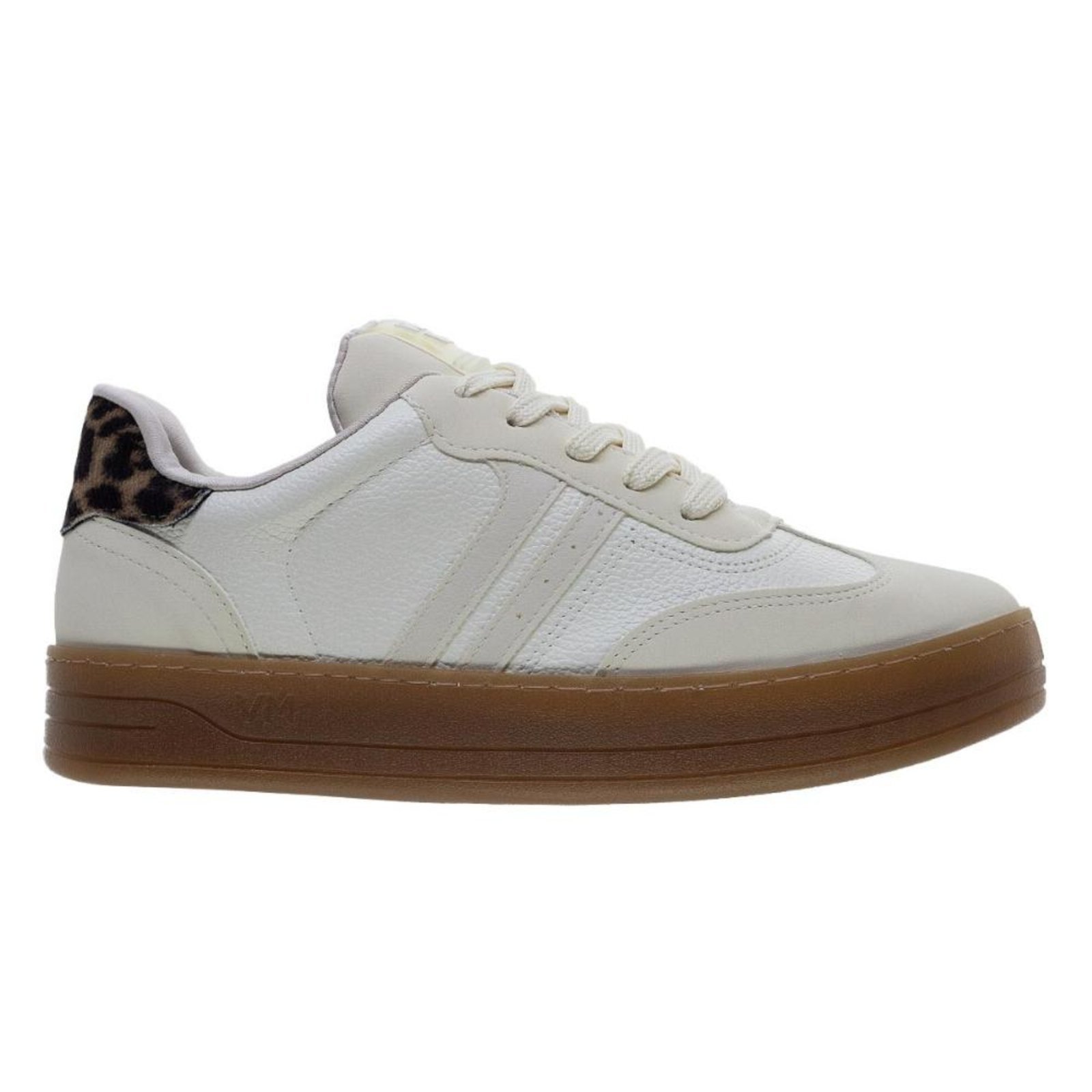 Tênis Casual Feminino Via Marte 214-005-01 OffWhite