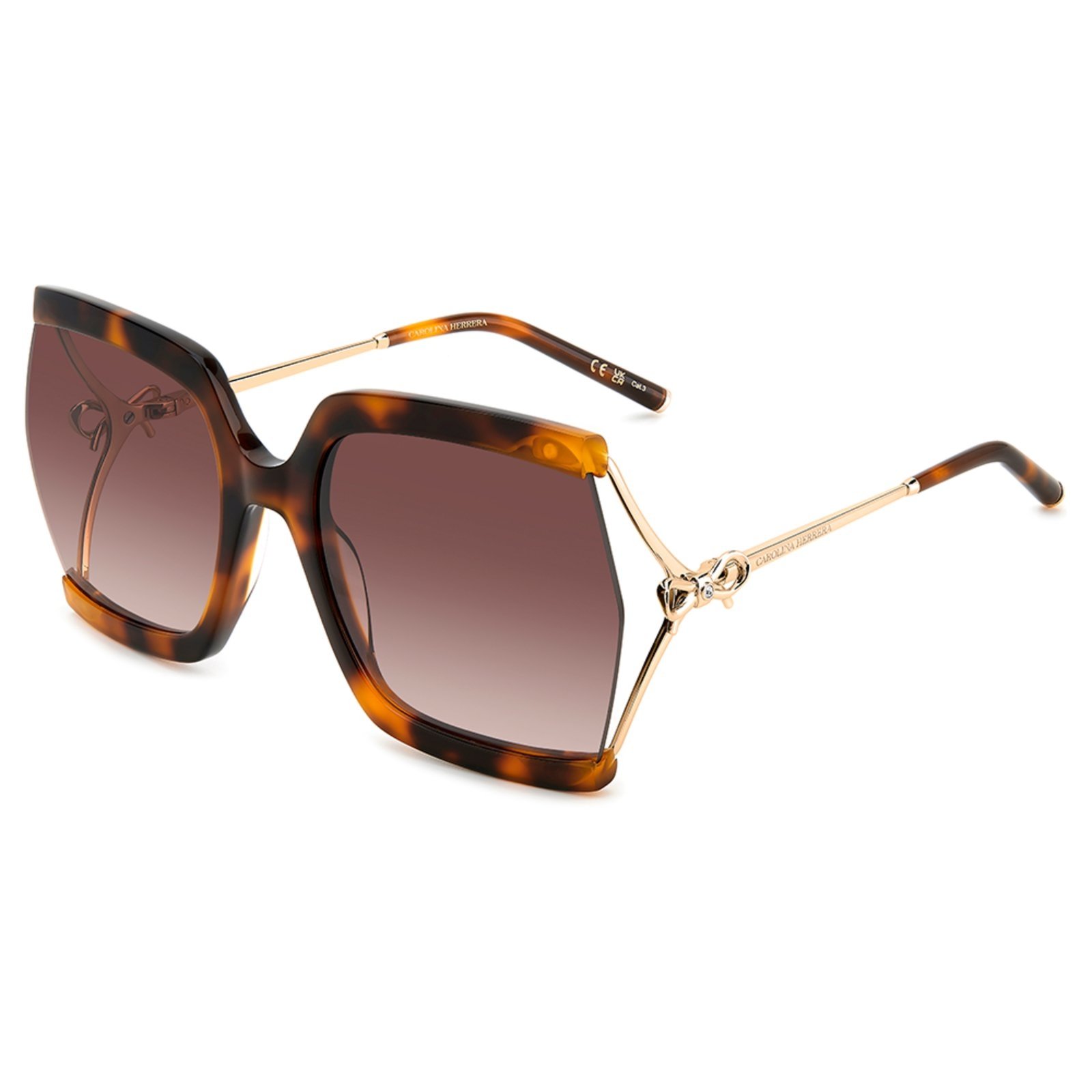 Óculos de Sol Carolina Herrera Her 0216/G/S LVL – Marrom Havana 61