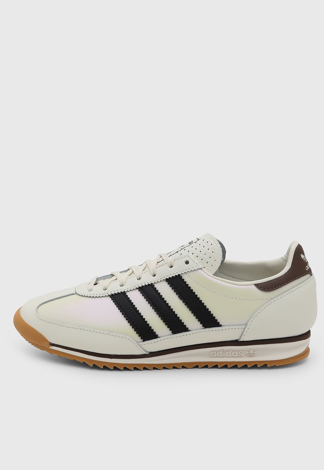 Tênis adidas Originals Cano Baixo Couro Off White