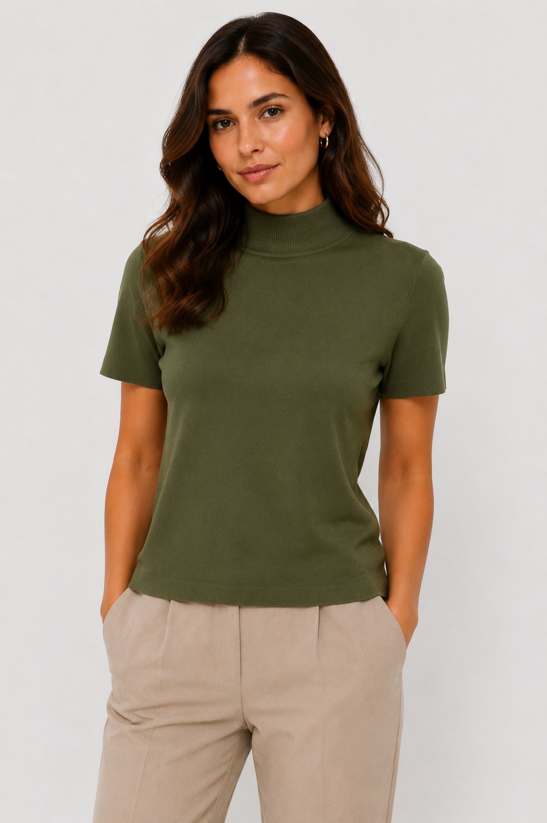 Blusa Feminina D Bell Outlet Fashion Modal Verde