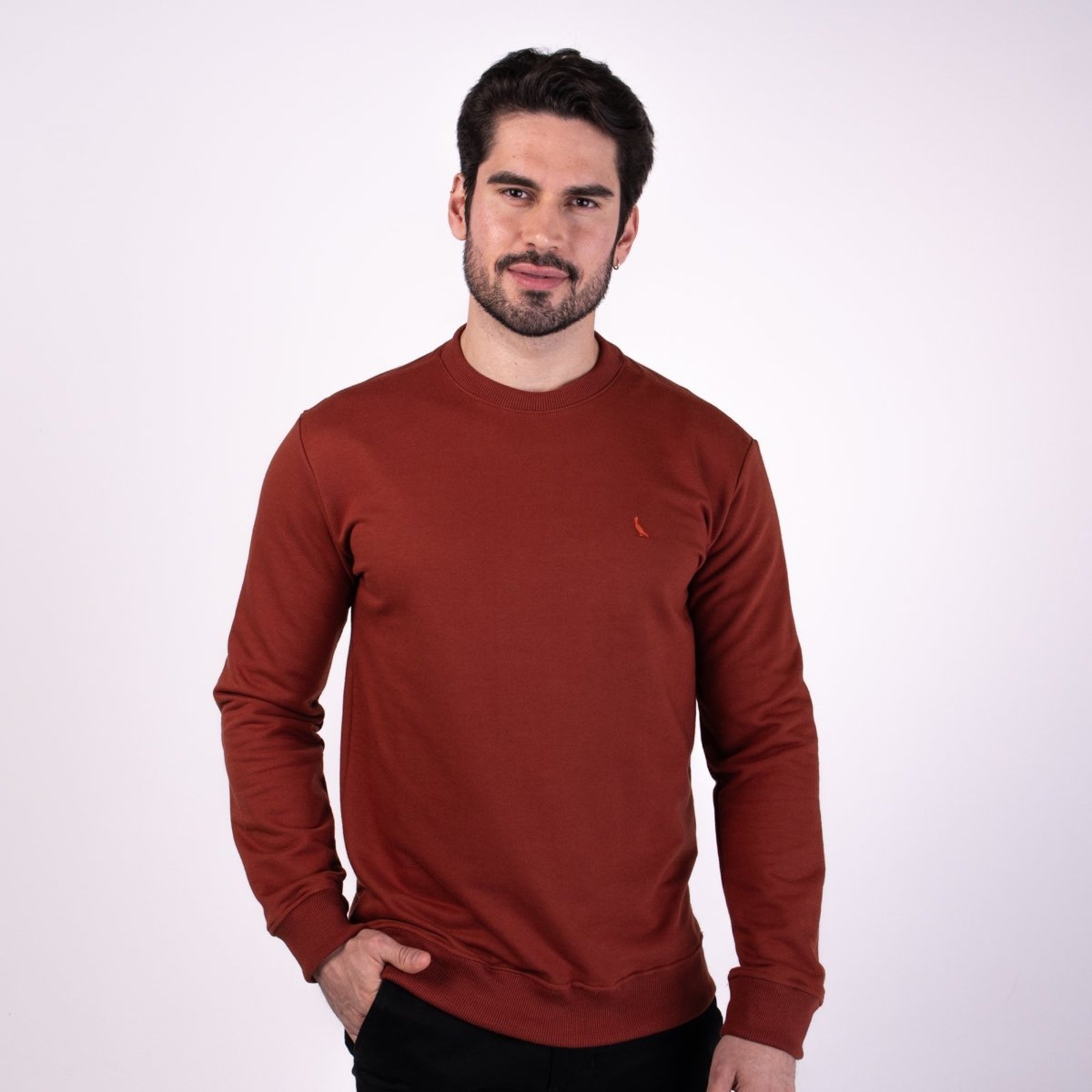 Blusa Moletom Reserva Clássico Terracota