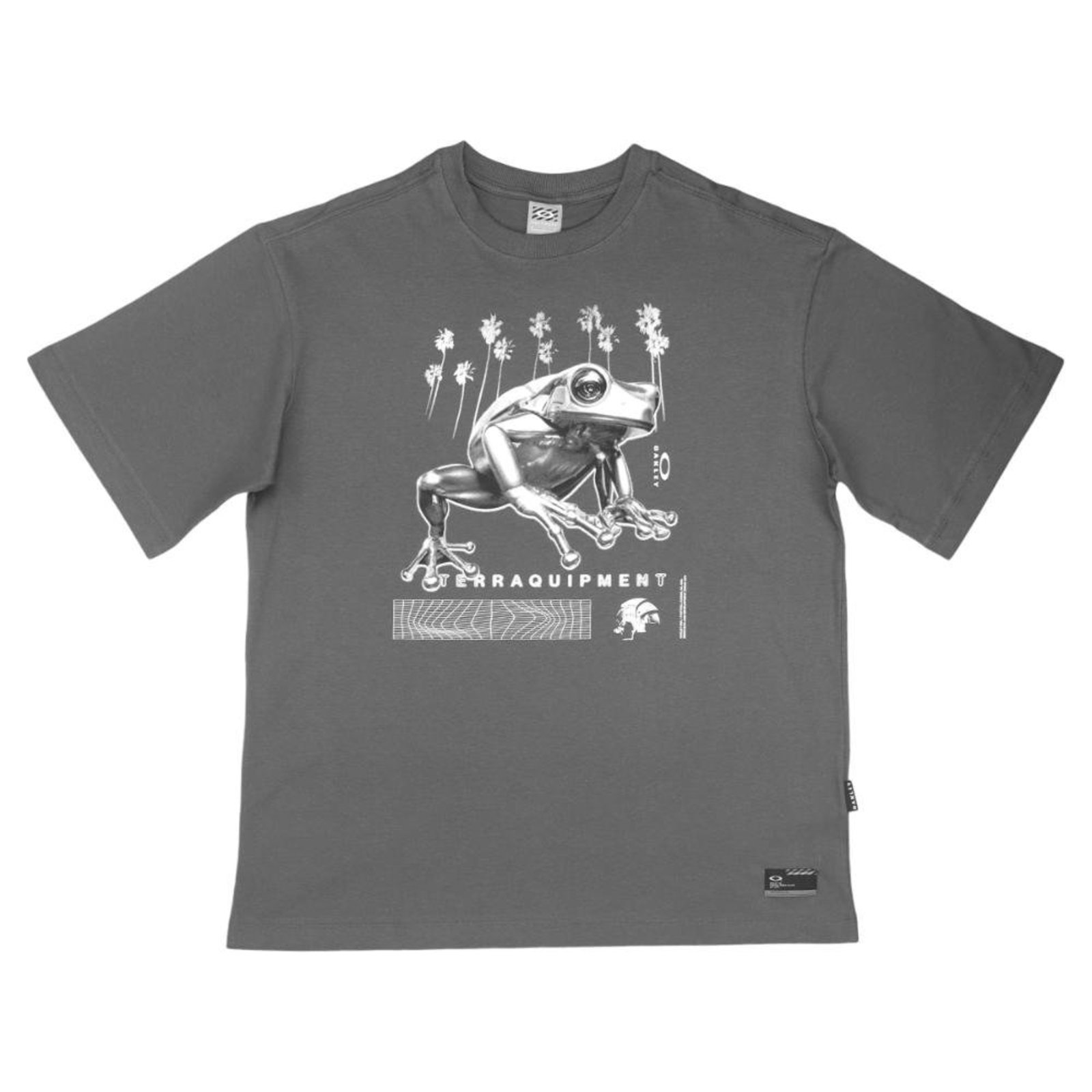 Camiseta Oakley Frog 2075 Tee Cinza