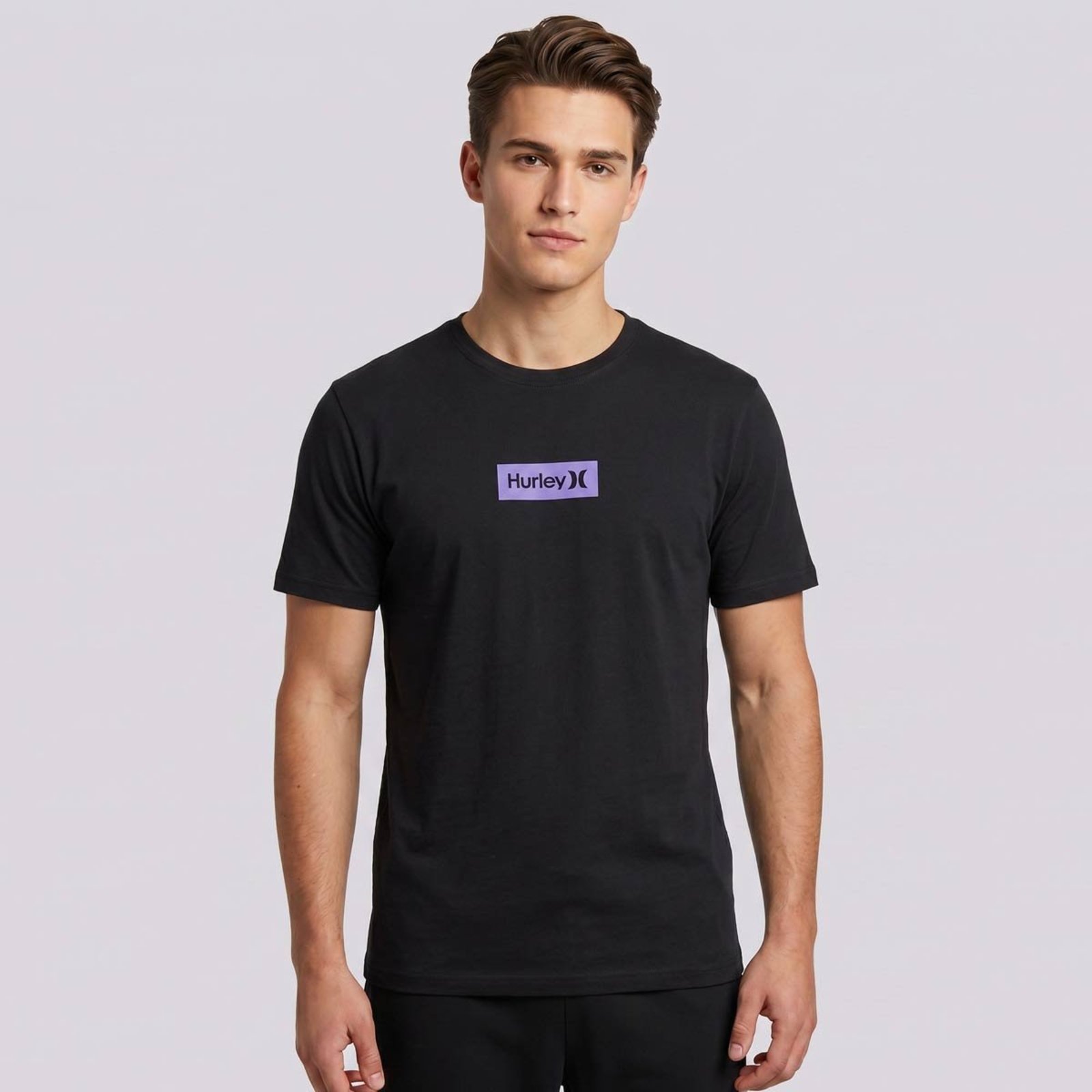 Camiseta Hurley Silk Box Preta