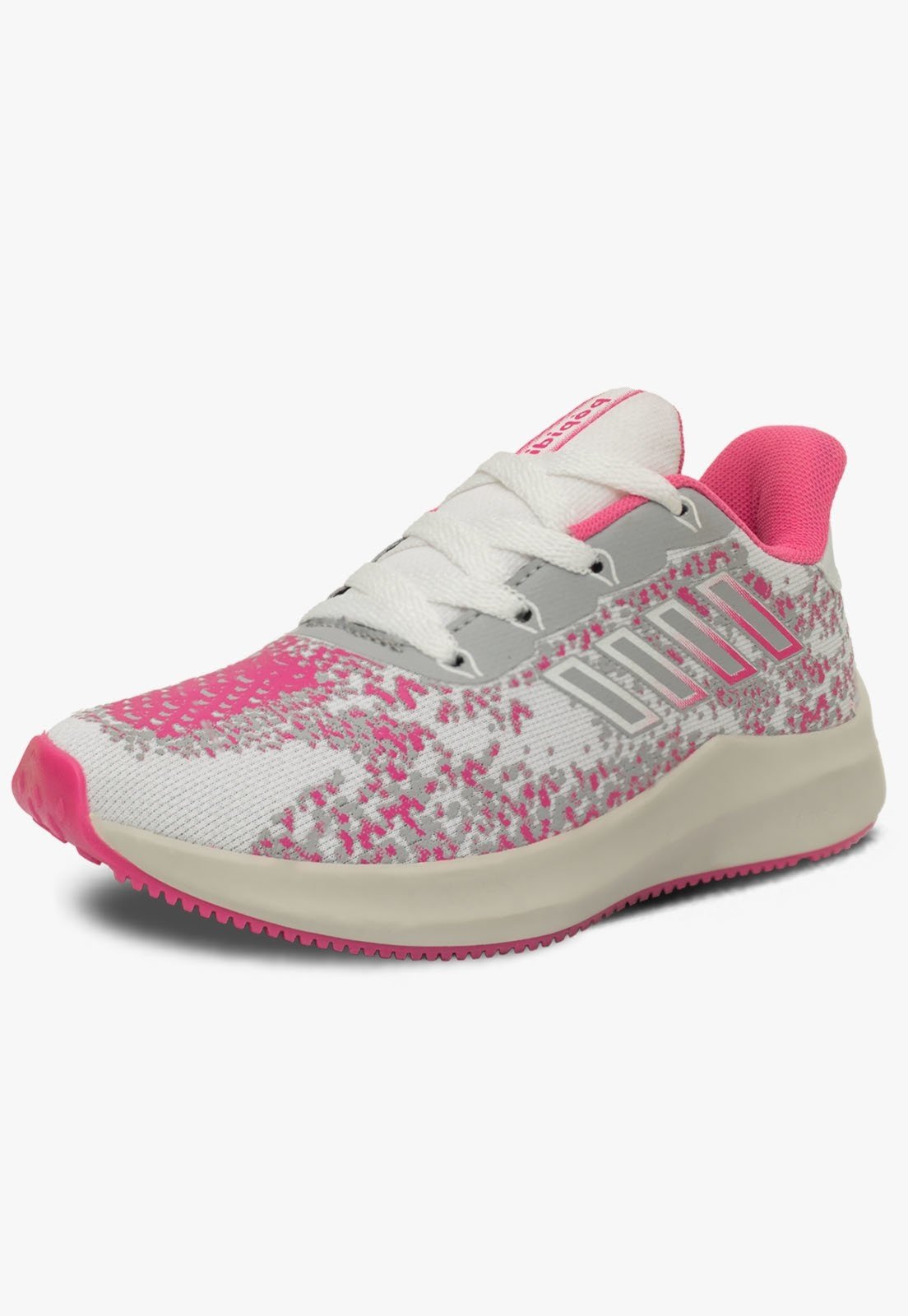 Vista 2 Infantil - Tenis Esportivo Pópidi Menina branco Pópidí branco