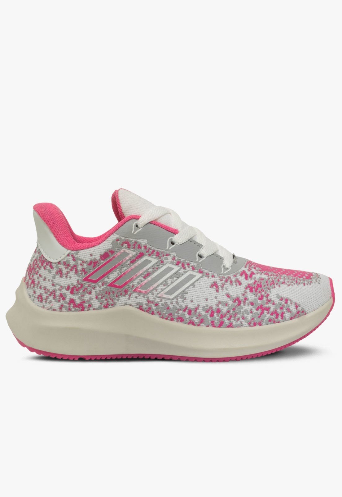Vista 3 Infantil - Tenis Esportivo Pópidi Menina branco Pópidí branco