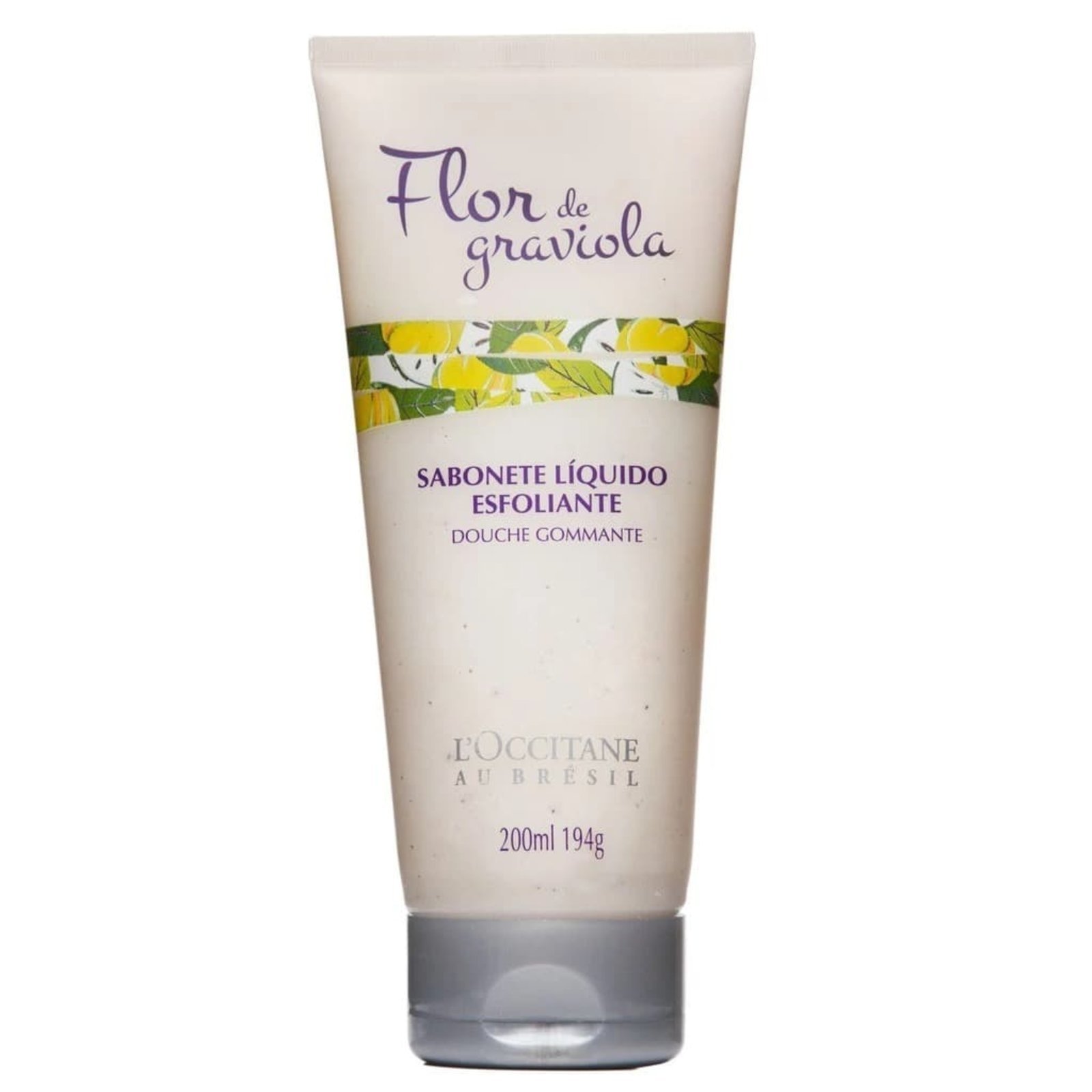 Sabonete Líquido Esfoliante Flor de Graviola L’Occitane Au Brésil 200ml