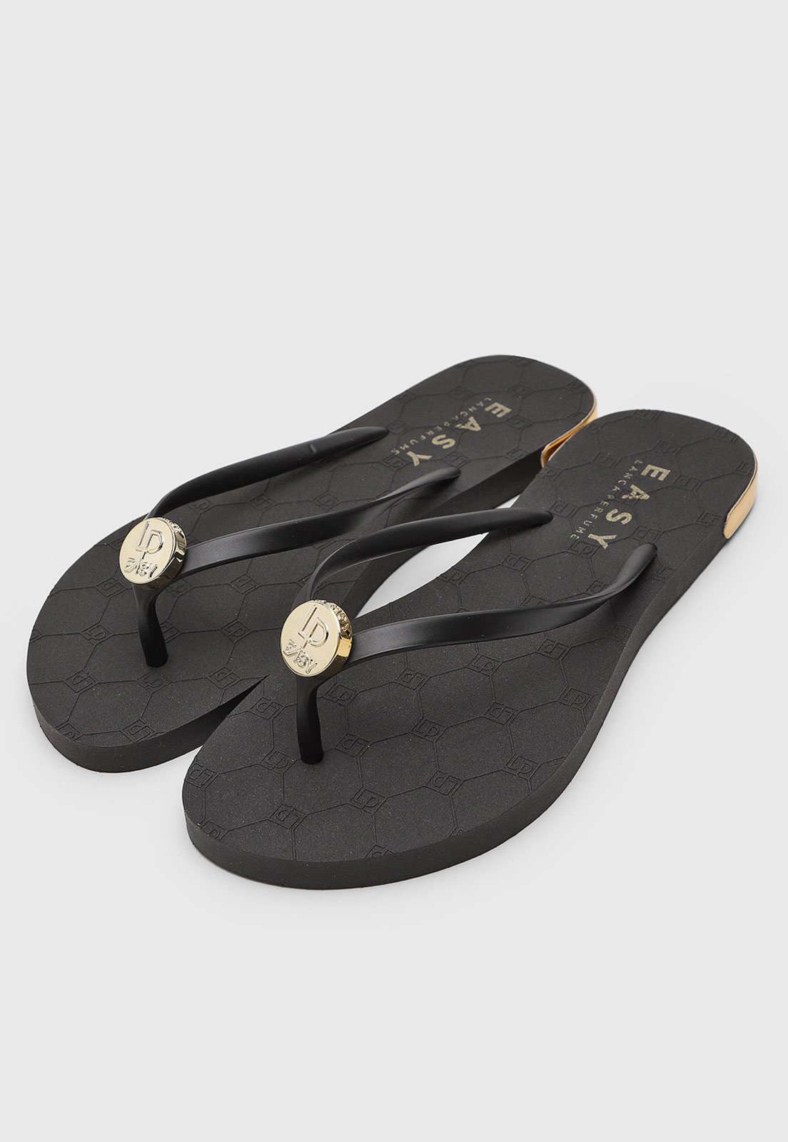 Vista 3 Chinelo Feminino Lança Perfume preto Lança Perfume preto