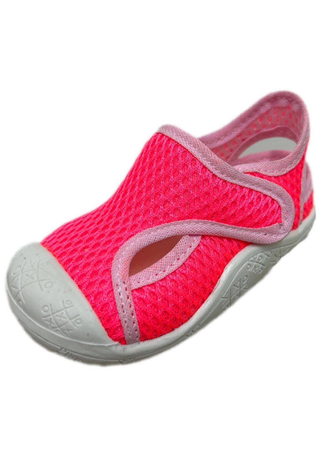Infantil – Tênis Papete Solzim calce fácil rosa NEON