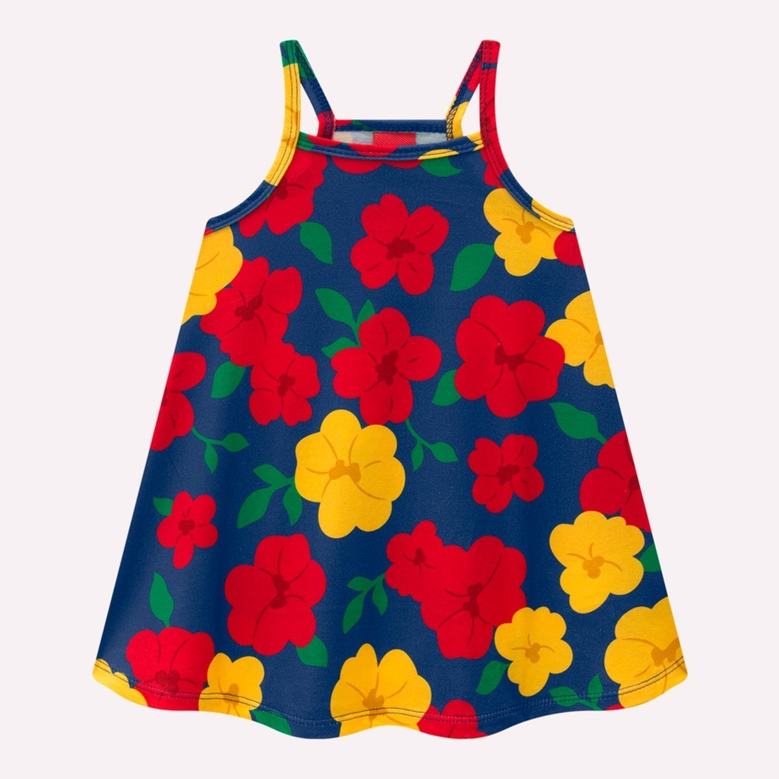Infantil - Vestido Menina Flores Kyly