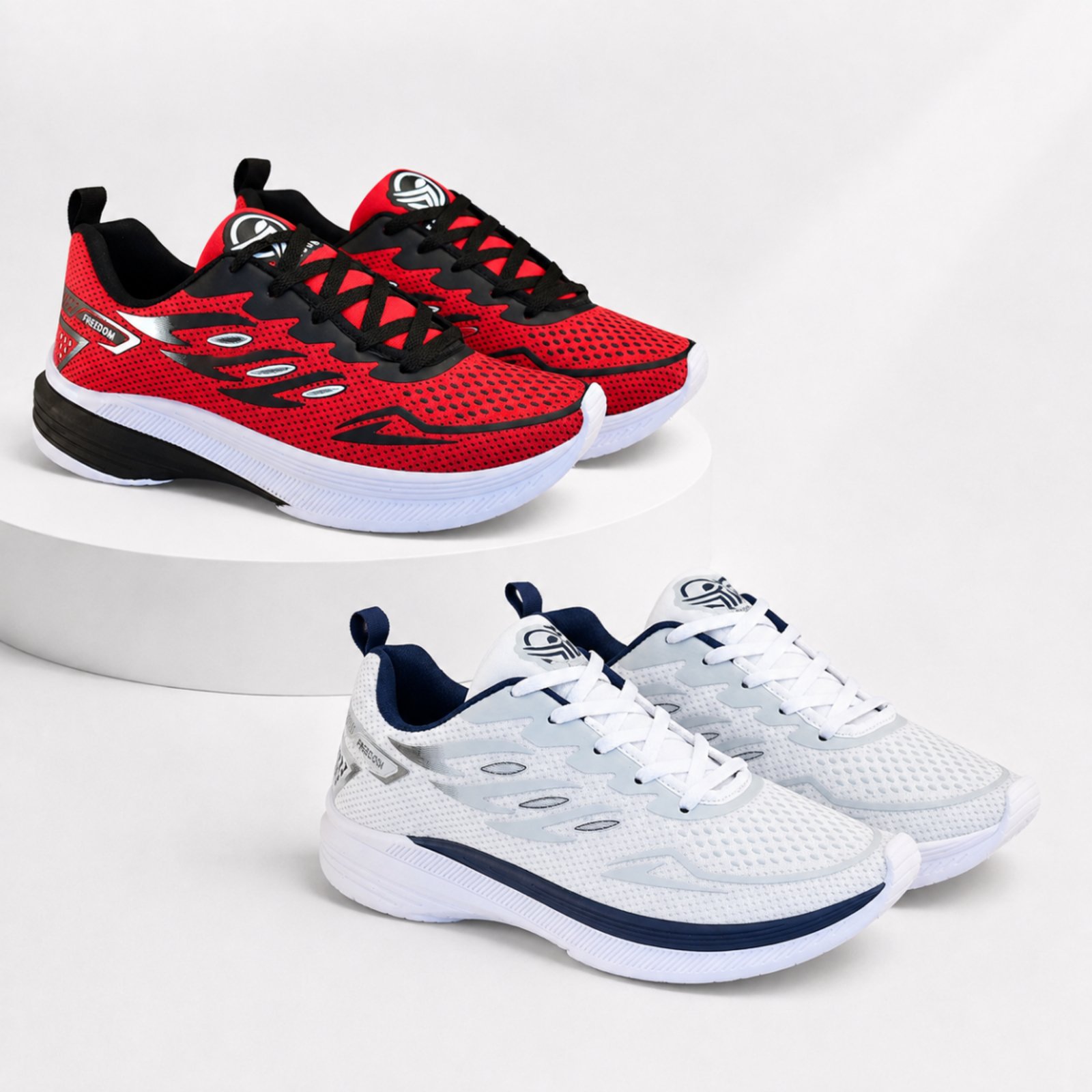 Kit 2 Pares Tênis Esportivo Masculino Academia Caminhada Confortável