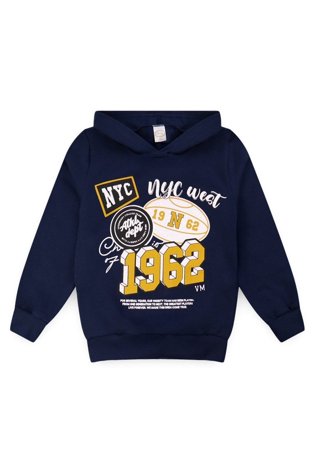 Infantil - Blusa Moletom Menino c/ Capuz NYC West