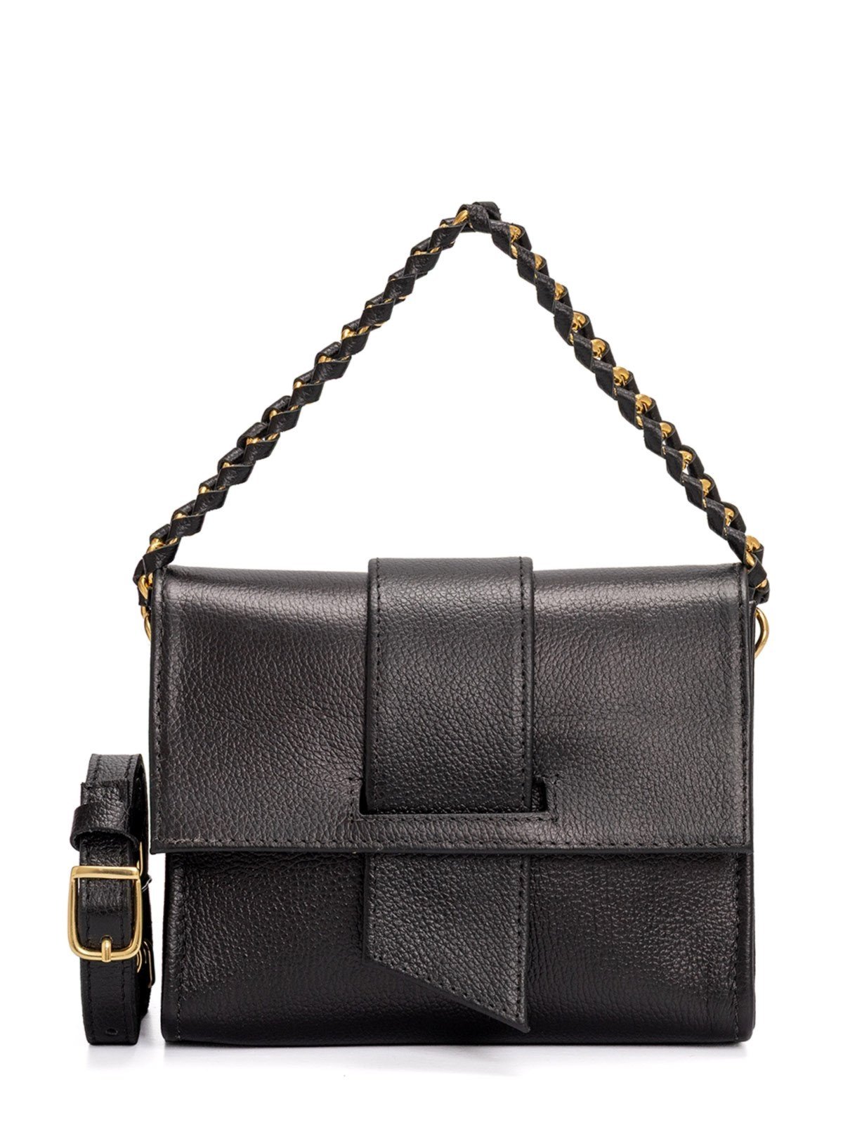 Bolsa de Couro Griffazzi Preta
