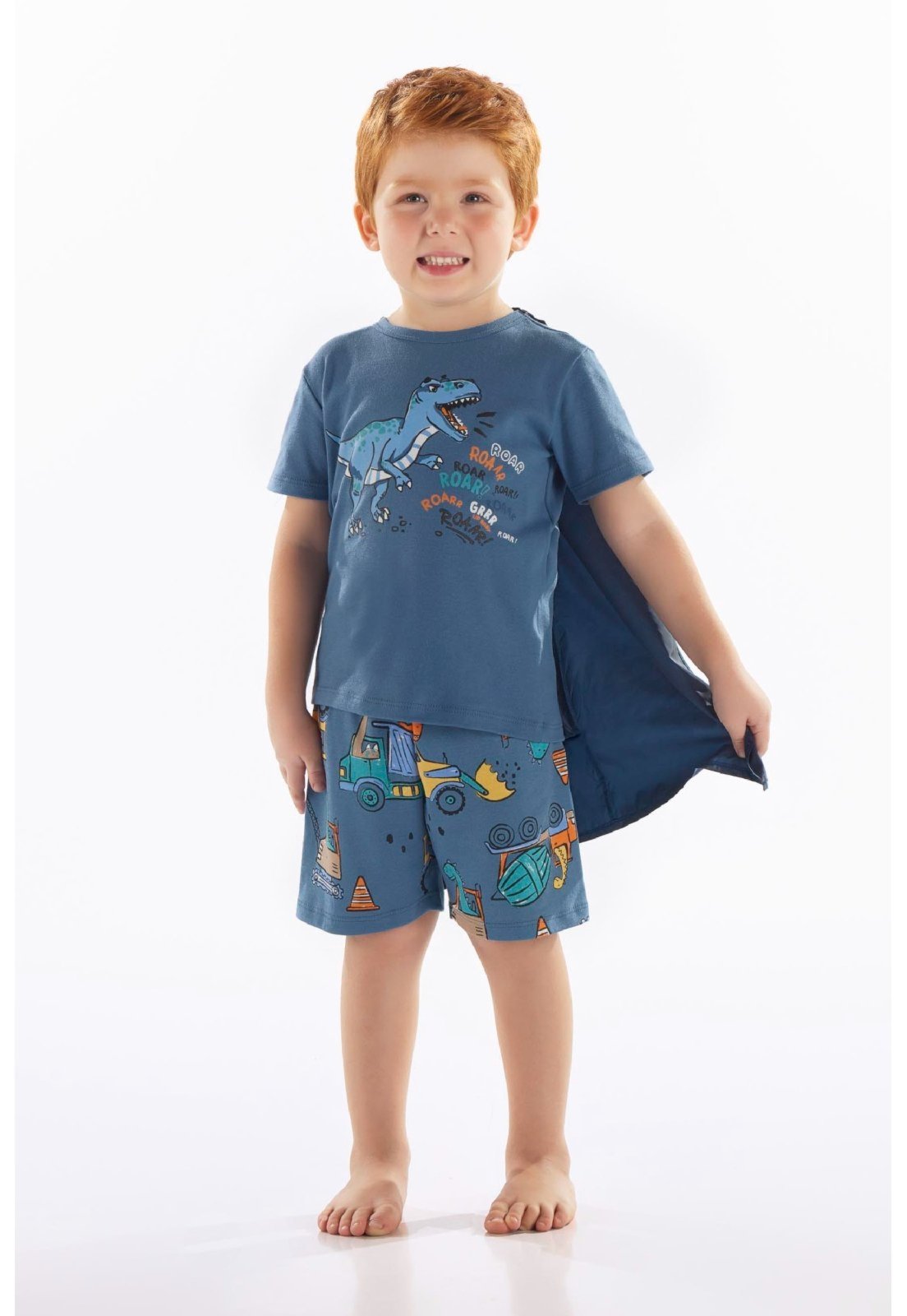 Pijama Masculino com Capa Up Baby Azul